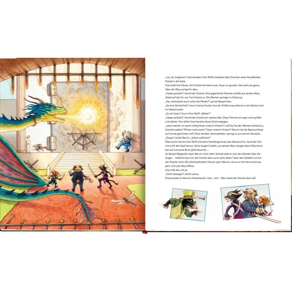 COPPENRATH DIE SPIEGELBURG Zeichenalbum Lenny Hunter – Der Ring des Drachen (Bd. 4)