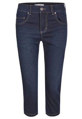 ANGELS Slim-fit-Jeans Jeans Anacapri mit Super Stretch Denim mit Label-Applikationen