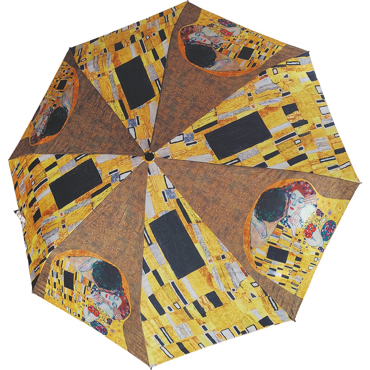 Fridolin Taschenregenschirm Fridolin Regenschirm: Gustav Klimt - Der Kuss