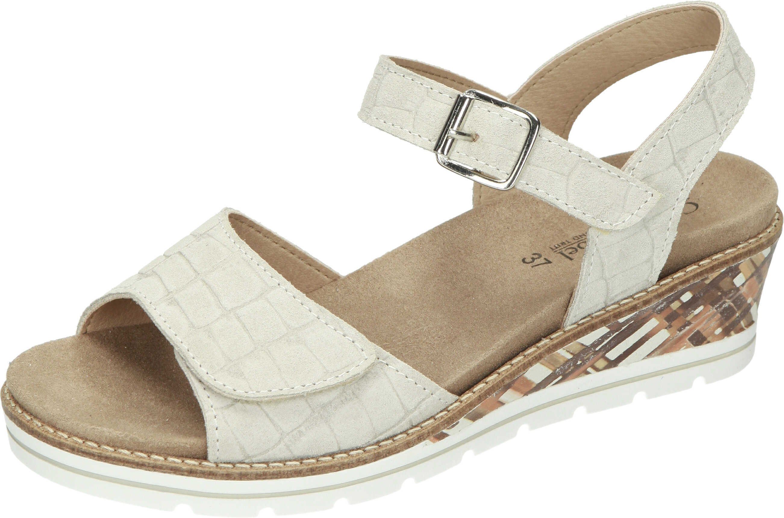 Comfortabel Sandalen Sandale aus Veloursleder günstig online kaufen