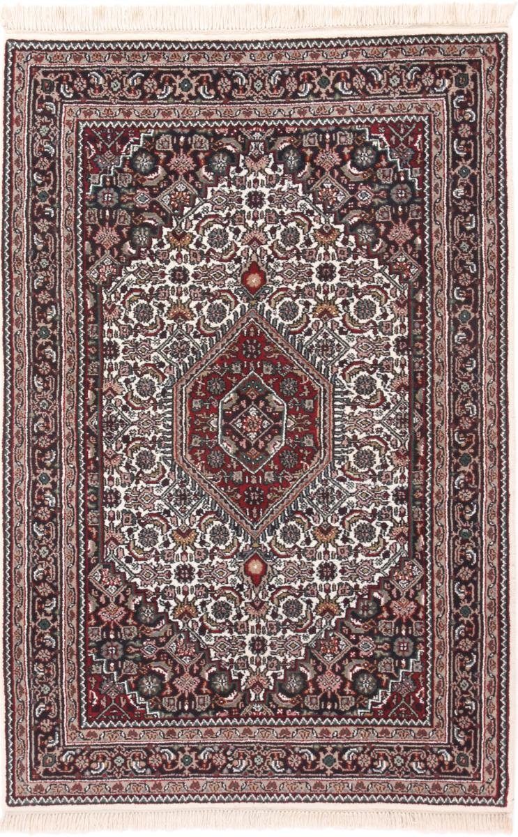 Orientteppich Indo Bidjar Herati 124x179 Handgeknüpfter Orientteppich, Nain Trading, rechteckig, Höhe: 15 mm