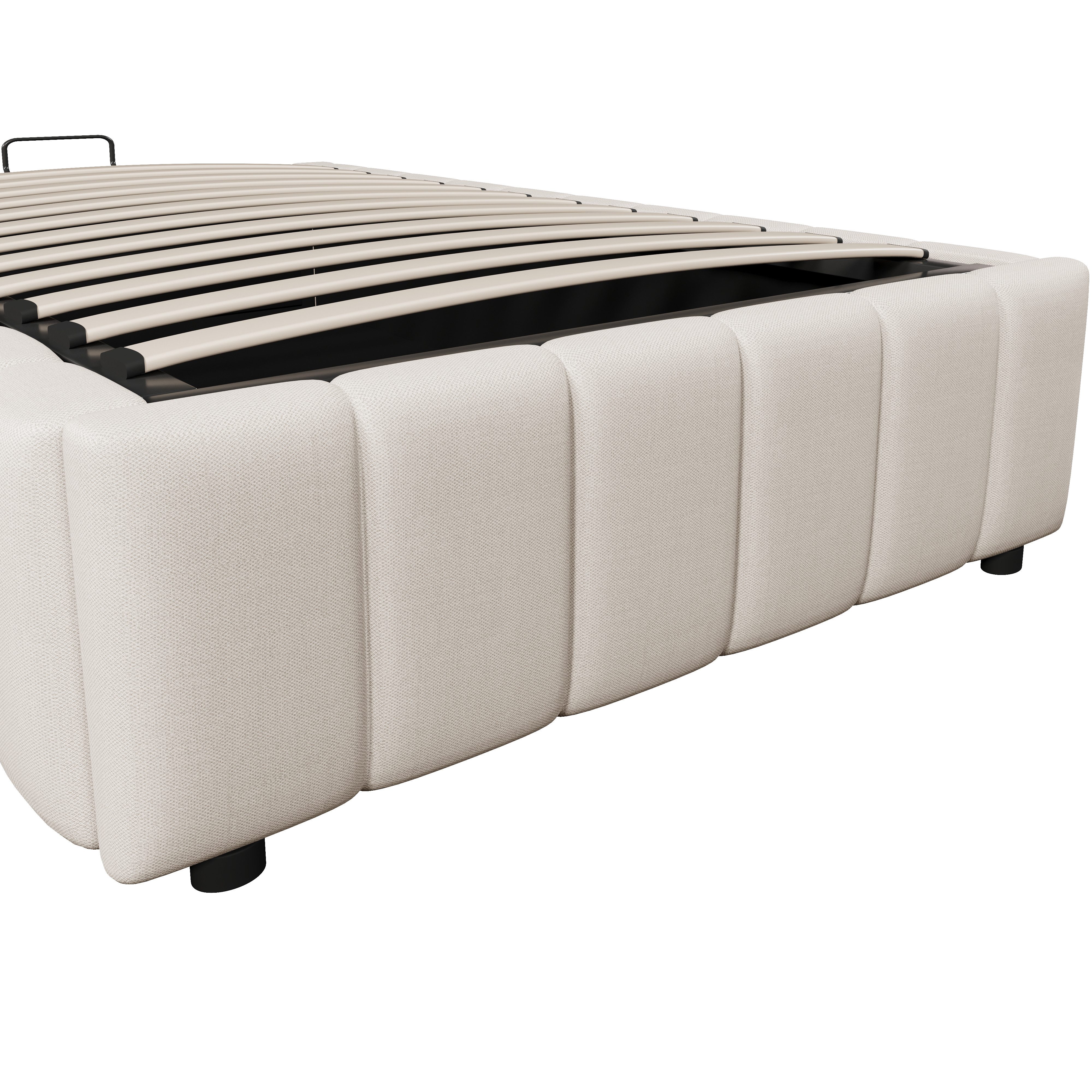 STILVORA Polsterbett Tagesbett 90×200 Stauraumbett Jugendbett mit Stauraum, günstig online kaufen