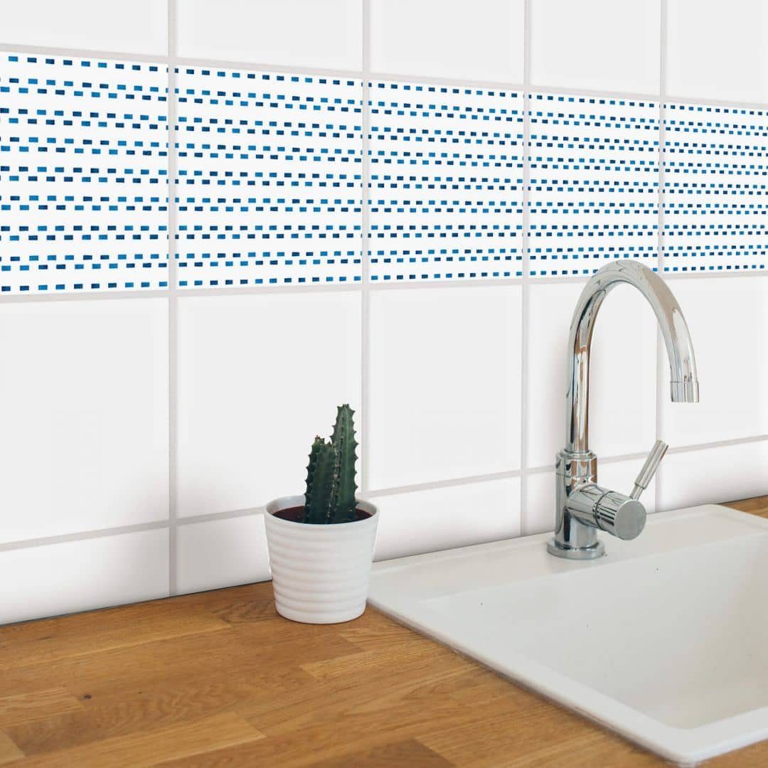 K&L Wall Art Fliesenaufkleber selbstklebend Klebefliese Set Minimalistisch Retro Wandschutz Küche