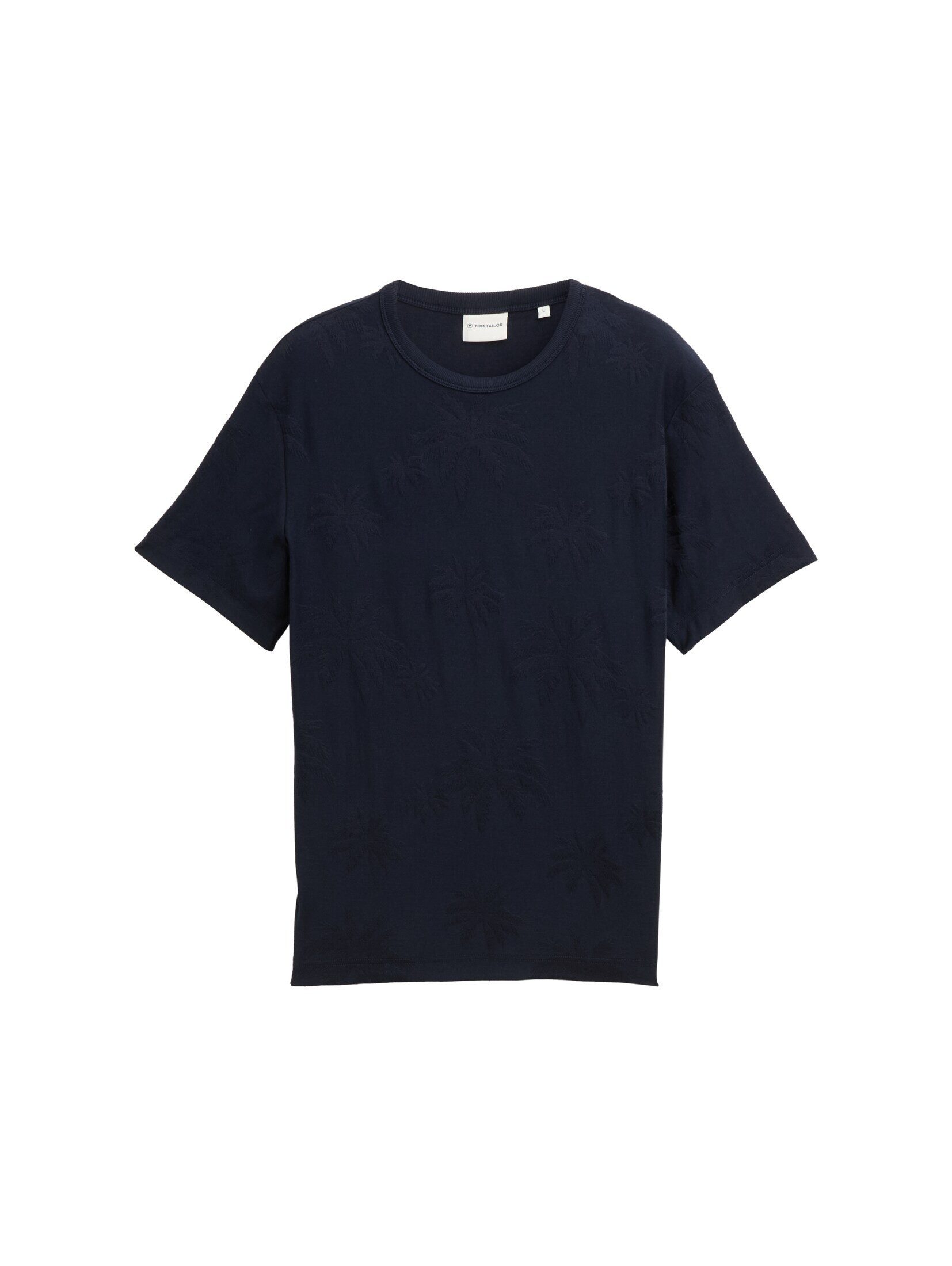 TOM TAILOR T-Shirt Jacquard T-Shirt mit günstig online kaufen