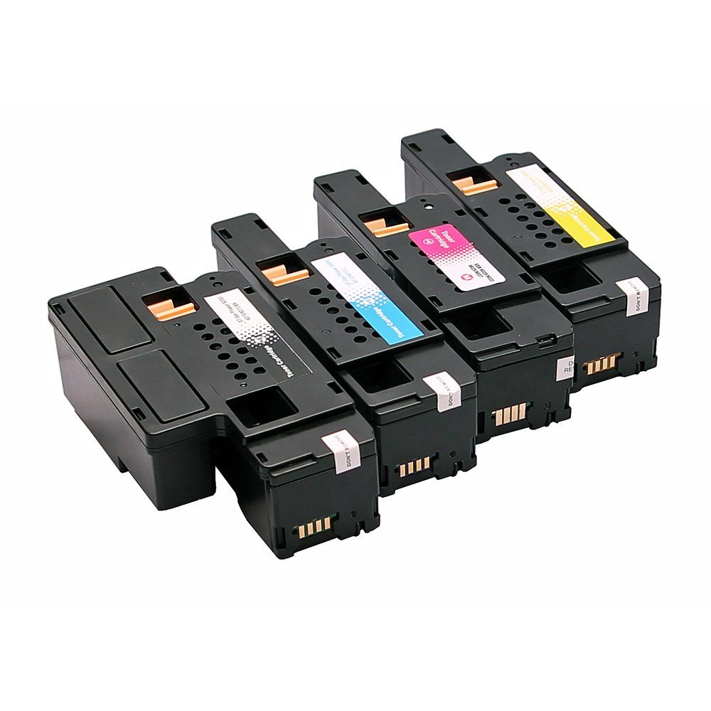 ABC Tonerkartusche, (Kompatibles Set 4x Toner für Epson Aculaser C1700 C1750 C1750N, Aculaser C1700 Series C1750 C1750N C1750W CX17 CX17NF CX17WF), ABC