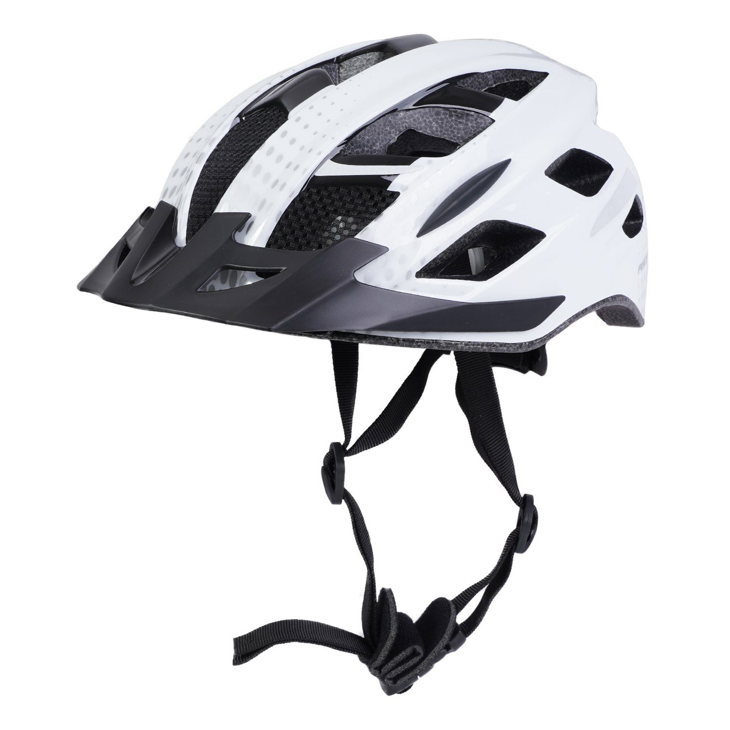 fischer Fahrradhelm »Fahrradhelm Urban Lano L / XL einstellbar«, Radhelm Fahrrad  Helm, auch für MTB oder Sport-Helm, Kopfumfang 58cm bis 61cm, einstellbar  mit Innenring-System, Hochfeste EPS-Innenschale