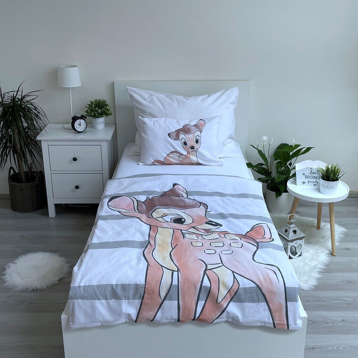 Jerry Fabrics Kinderbettwäsche Bambi, Renforcé, 2 teilig günstig online kaufen