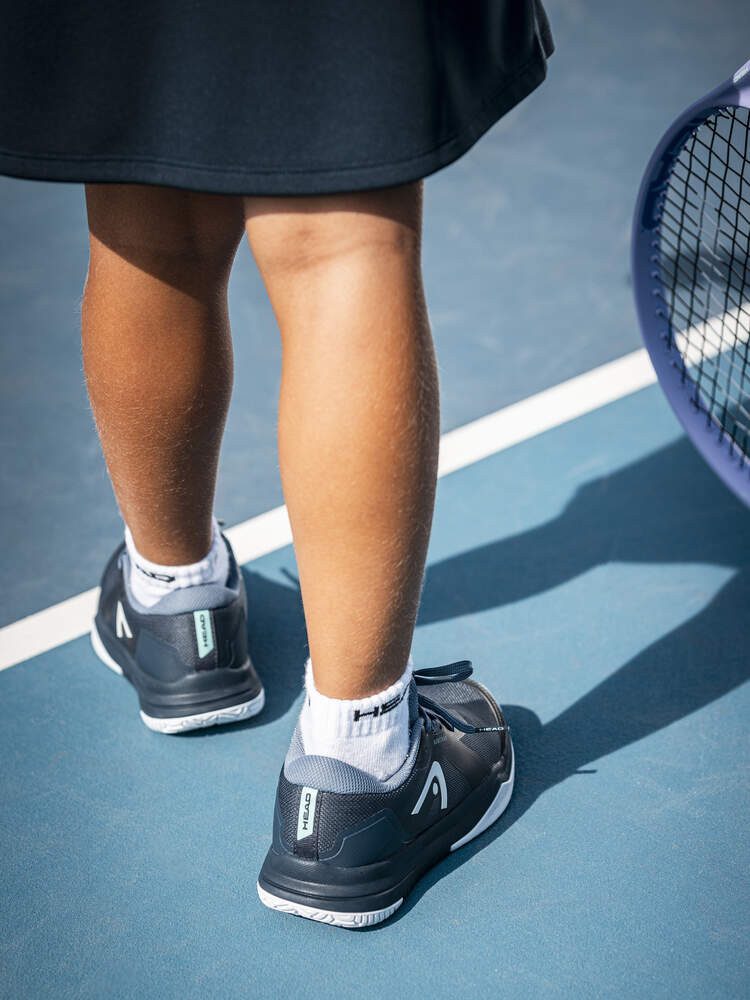 Head Sprint Pro 4.0 Allcourt 2026 dunkelblau/teal Kinder Tennisschuh