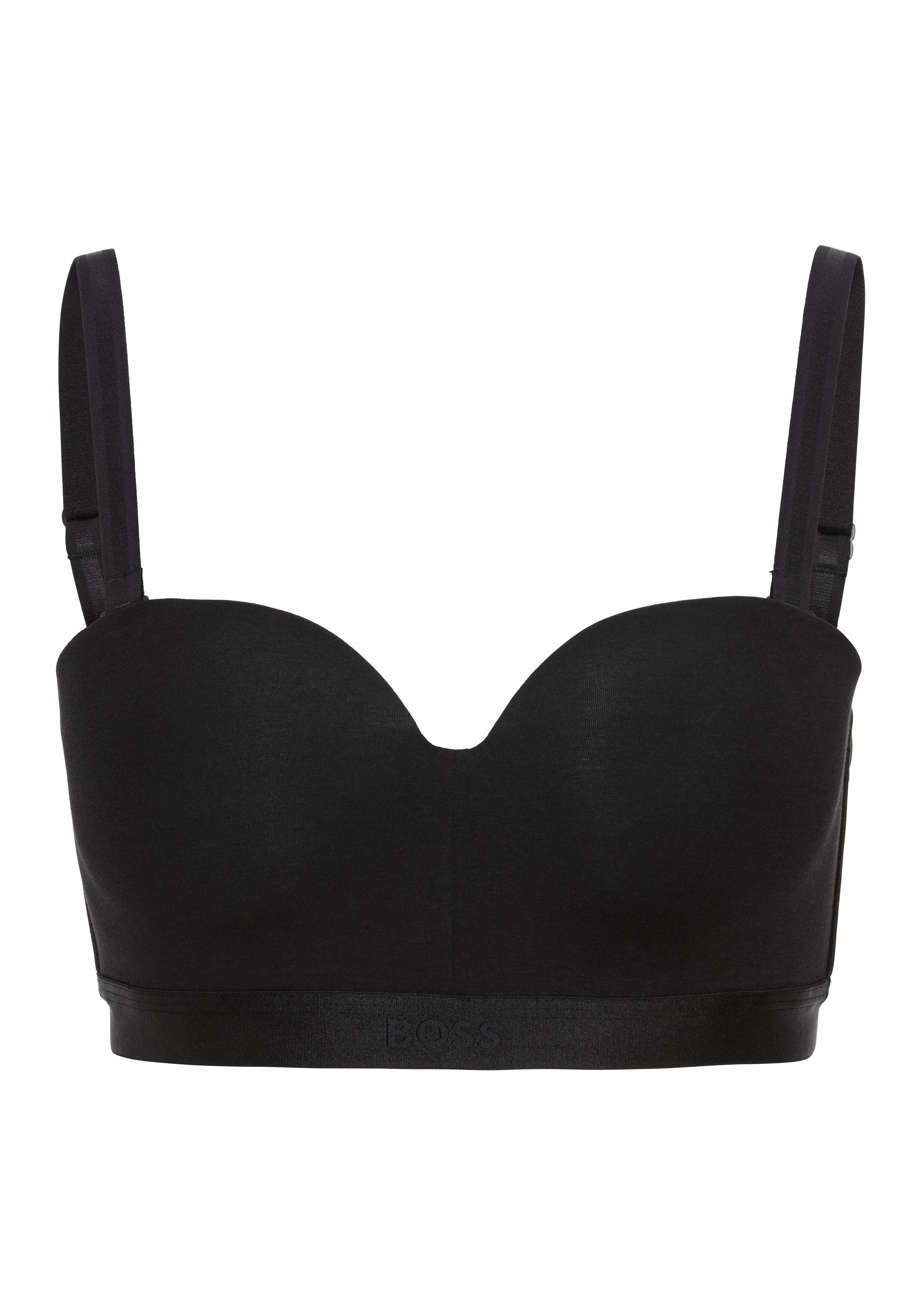 BOSS Push-up-BH PUSH-UP WIRELESS BEA mit dezente, Logo Detail