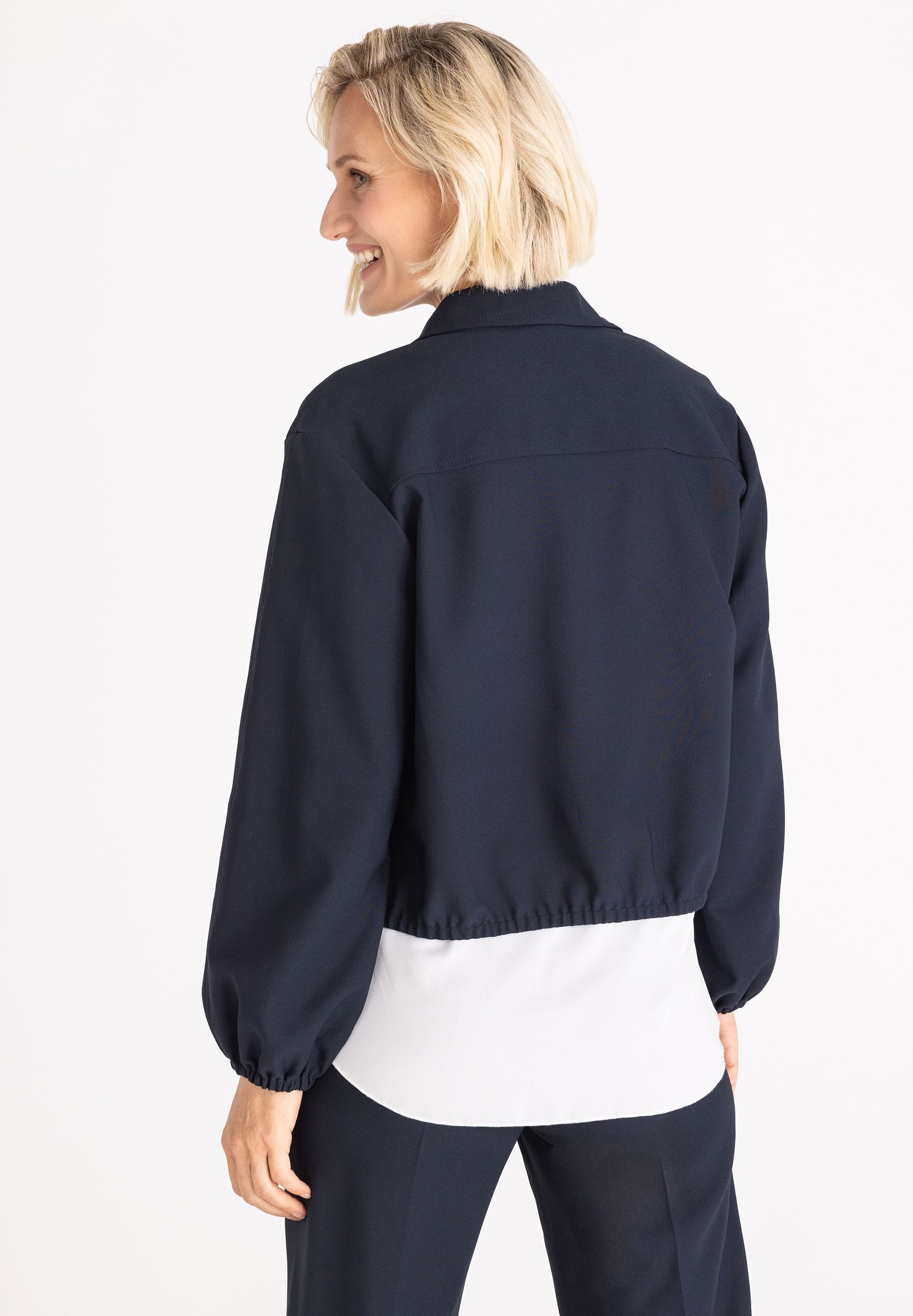 FRANK WALDER Jackenblazer mit elastischem Bund