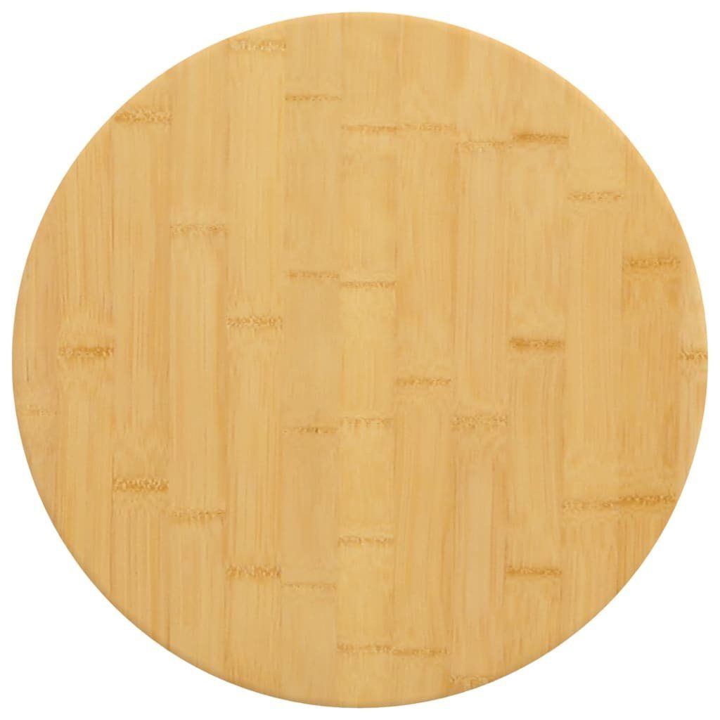 furnicato Tischplatte Ø40x1,5 cm Bambus (1 St)