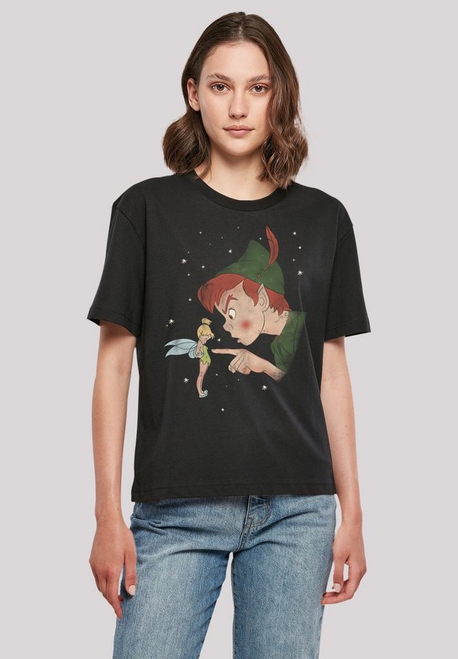 F4NT4STIC T-Shirt Disney Peter Pan Tinkerbell Hey You Premium Qualität,  Komfortabel und vielseitig kombinierbar