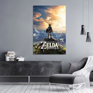 PYRAMID Poster The Legend of Zelda Poster Breath Of The Wild Sunset 61 x 91,5 cm