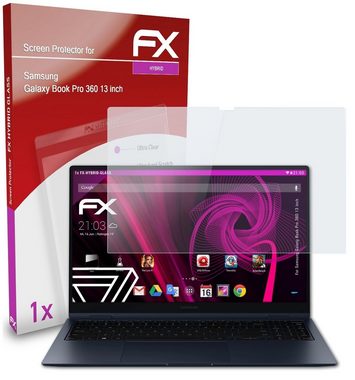 atFoliX Schutzfolie Panzerglasfolie für Galaxy Book Pro 360 13 inch, Ultradünn und superhart