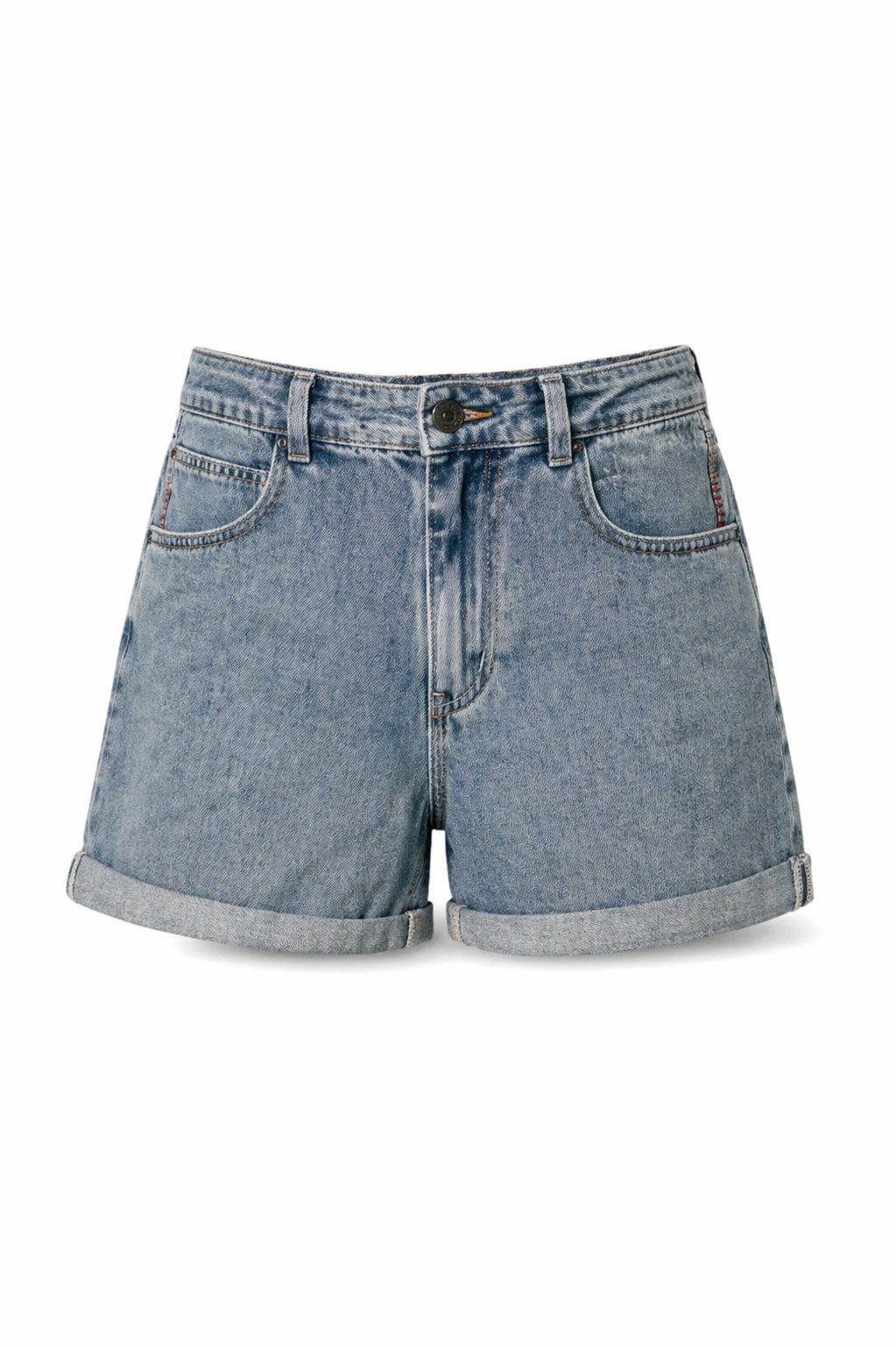 Shorts Kimmy Denim Short - Jeansshorts Damen - Shorts used Waschung