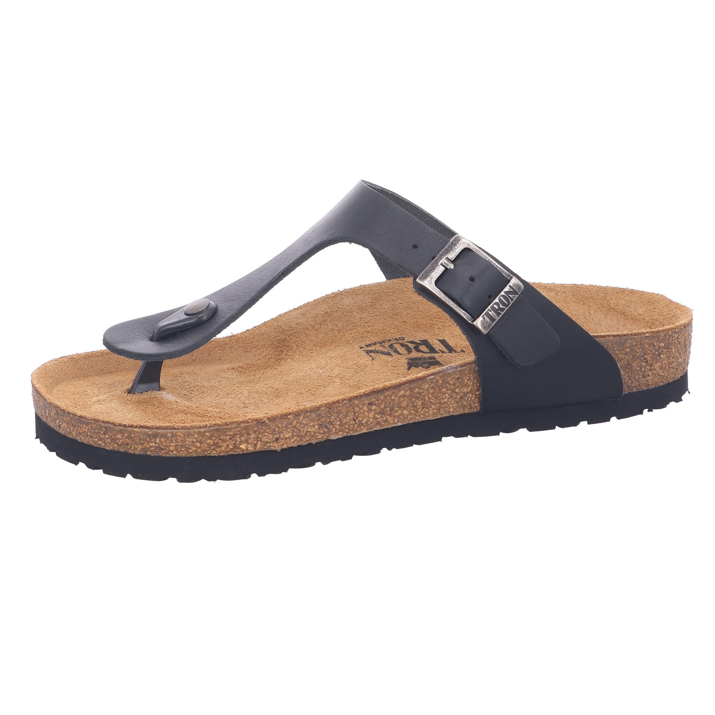 Finn Comfort TRON - GIGARO Zehentrenner - schwarz Pantolette
