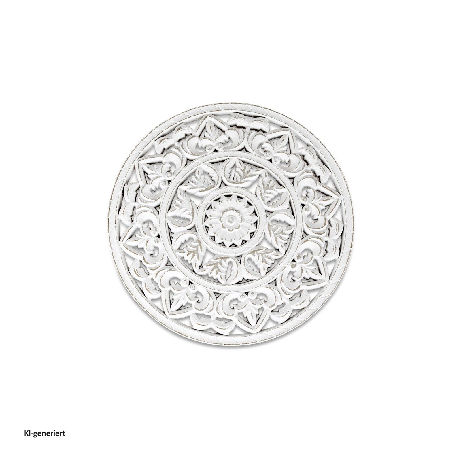 formano Wanddekoobjekt Wandornament Holz shabby Stil (1 St)