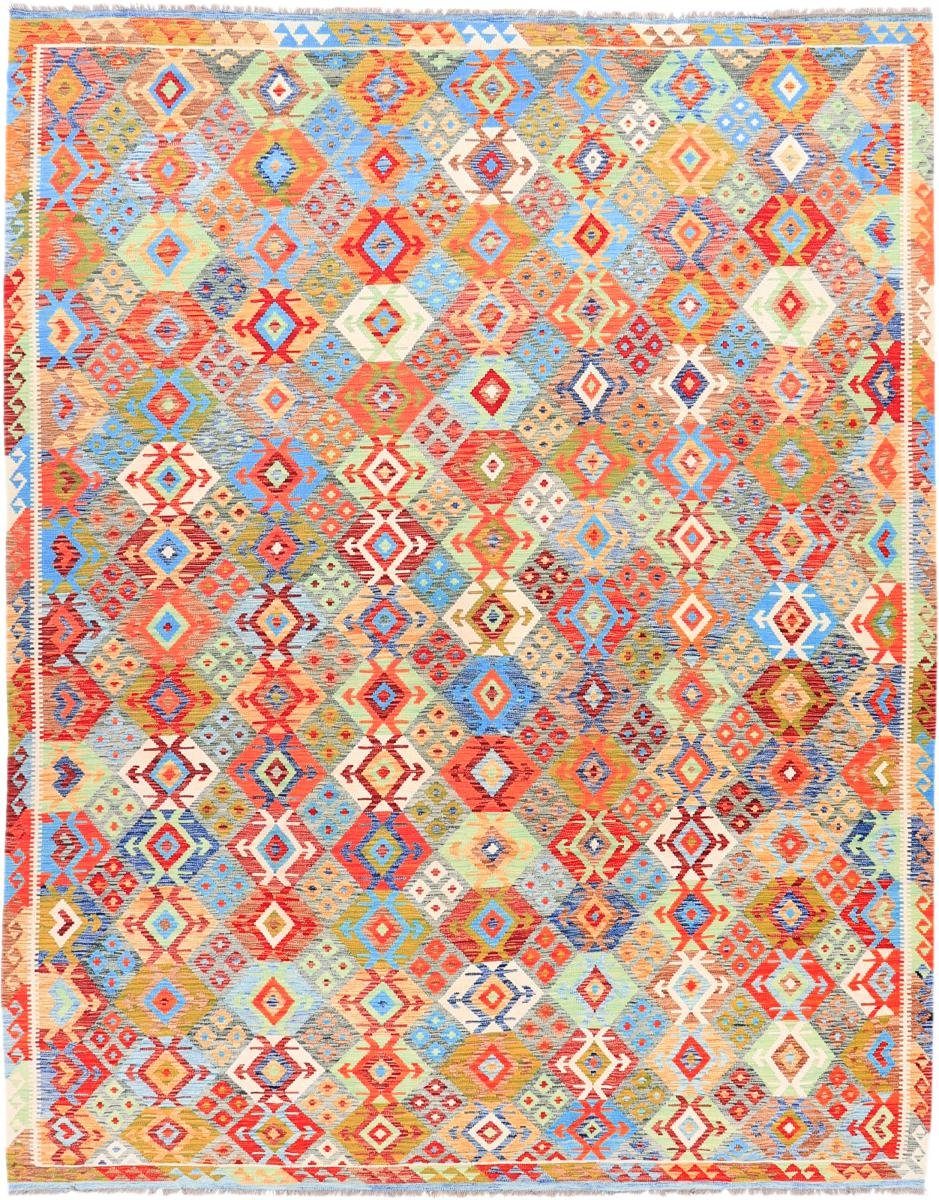 Orientteppich Kelim Afghan Heritage 306x388 Handgewebter Moderner Orientteppich, Nain Trading, rechteckig, Höhe: 3 mm | Kurzflor-Teppiche