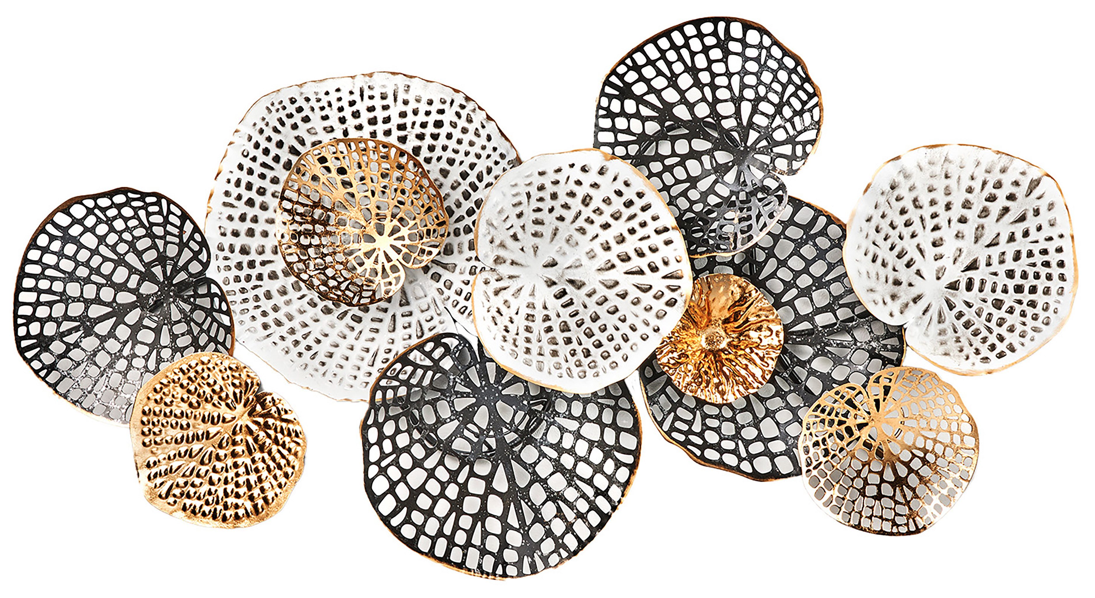 Kobolo Wandbild Metallbild Wanddeko Kreise - DALIA - aus Metall günstig online kaufen