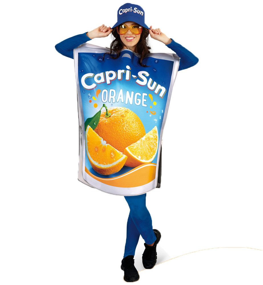 Fries Kostüm Capri Sun Kostüm
