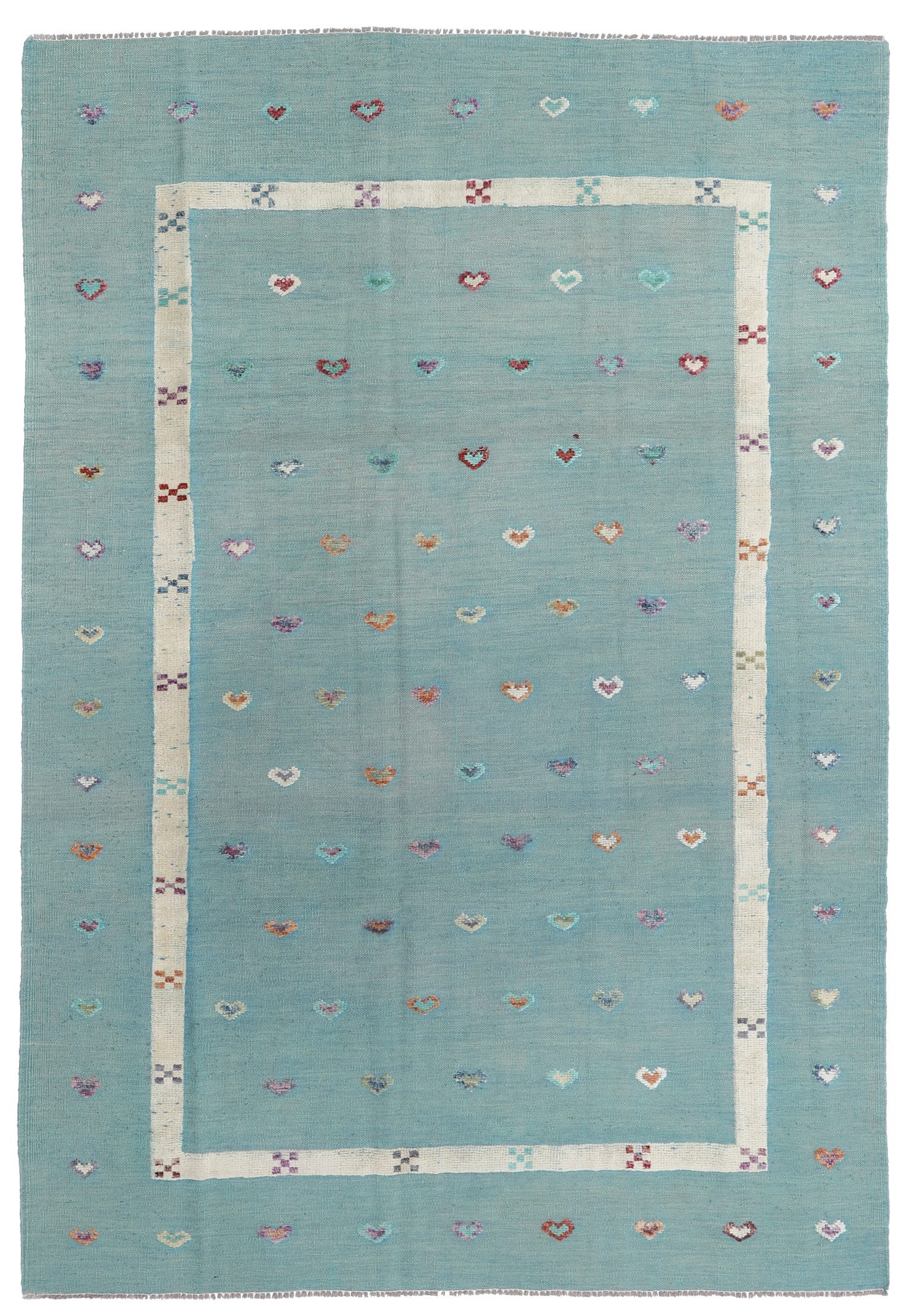 Carpet Avenue Teppich Kelim Relief 292x200, Rechteck, Höhe: 4 mm