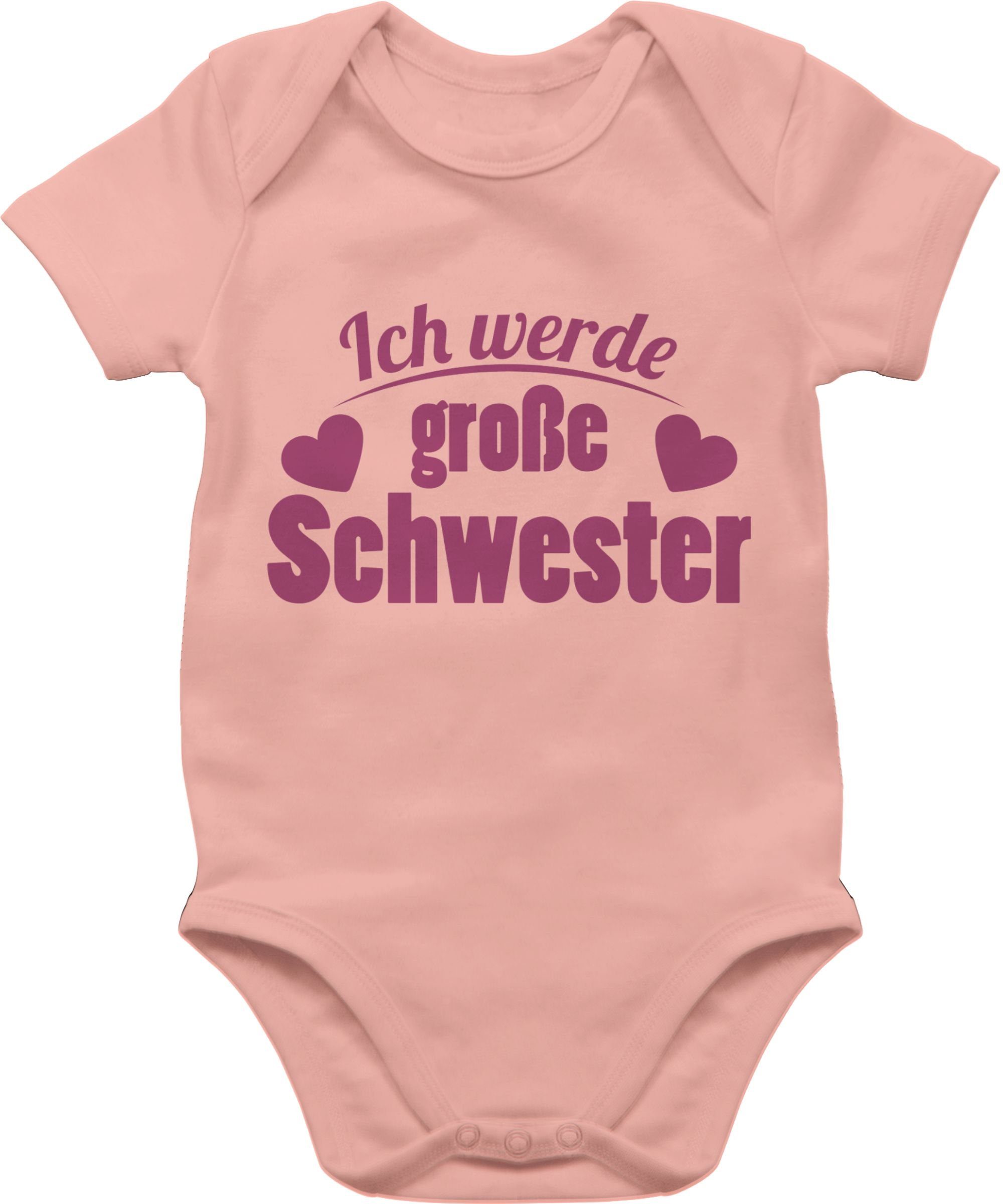 Shirtracer Shirtbody Ich werde große Schwester Große Schwester