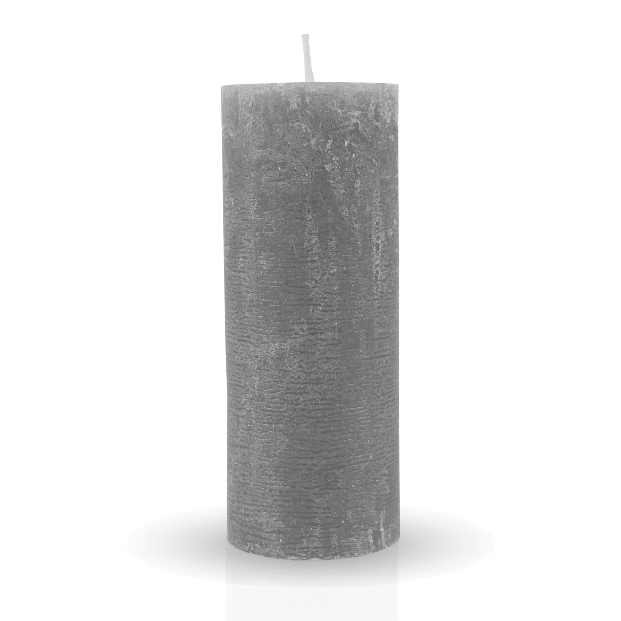 HS Candle Stumpenkerze Rustikale Antik Kerze (vers. Farben / Größen), Duftfreie Altarkerze - Dekokerze - lang Brenndauer - Retro