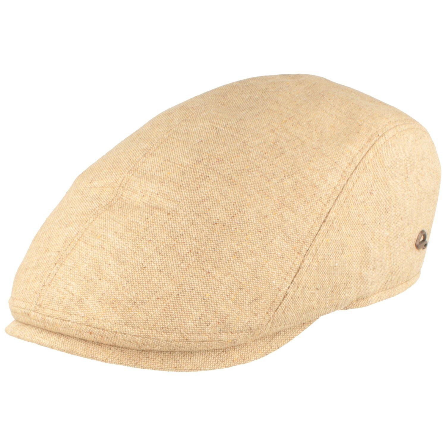 Göttmann Schiebermütze Sommer Flat-Cap aus Seide mit UV-Schutz 40+