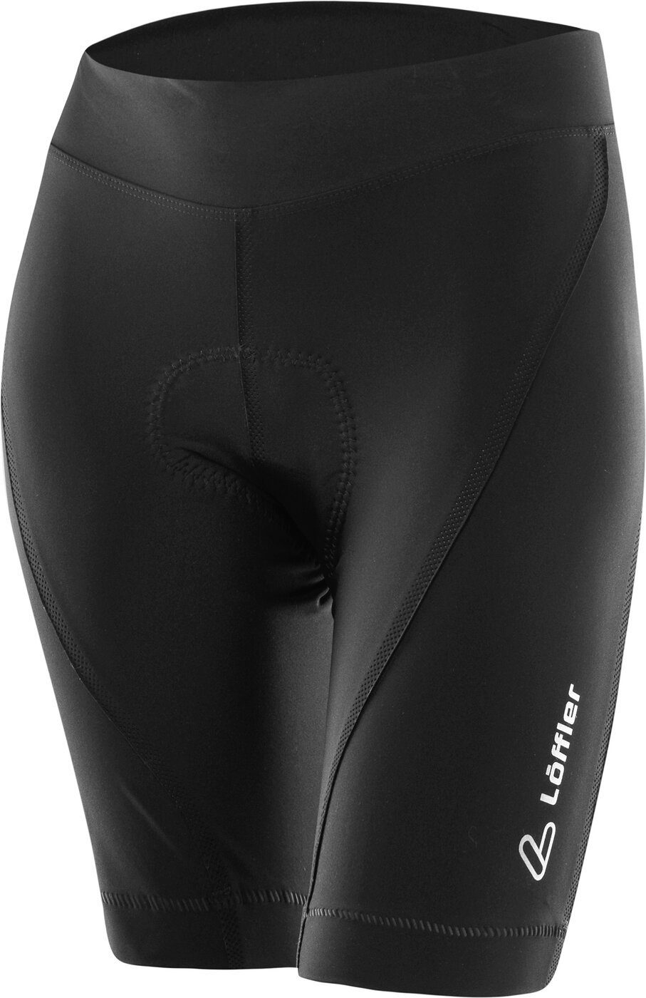 Löffler Radlerhose HOTBOND W BIKE TIGHTS Damen Fahrradhose schwarz
