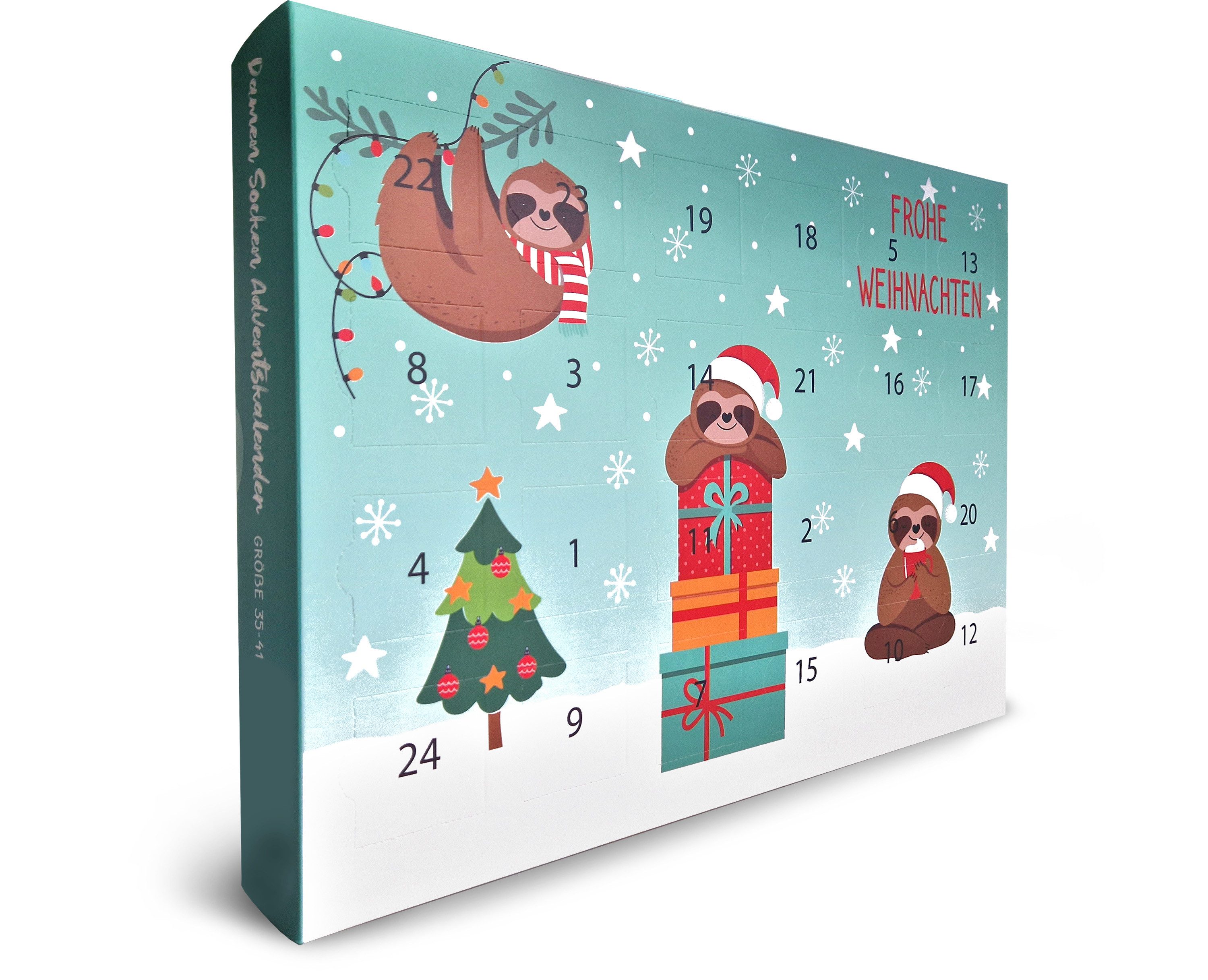 Sockswear Socken Adventskalender Damen oder Herren Sockenkalender