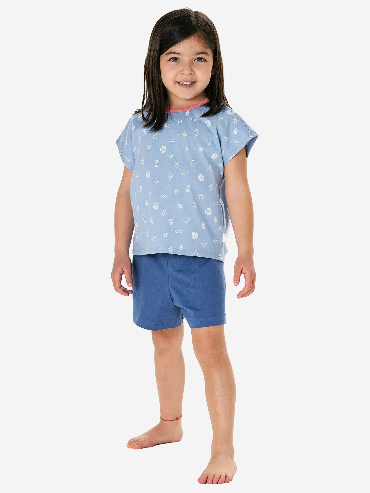 Schiesser Pyjama Nightwear (2 tlg) Schlafanzug, Pyjama Set, Nachtwäsche