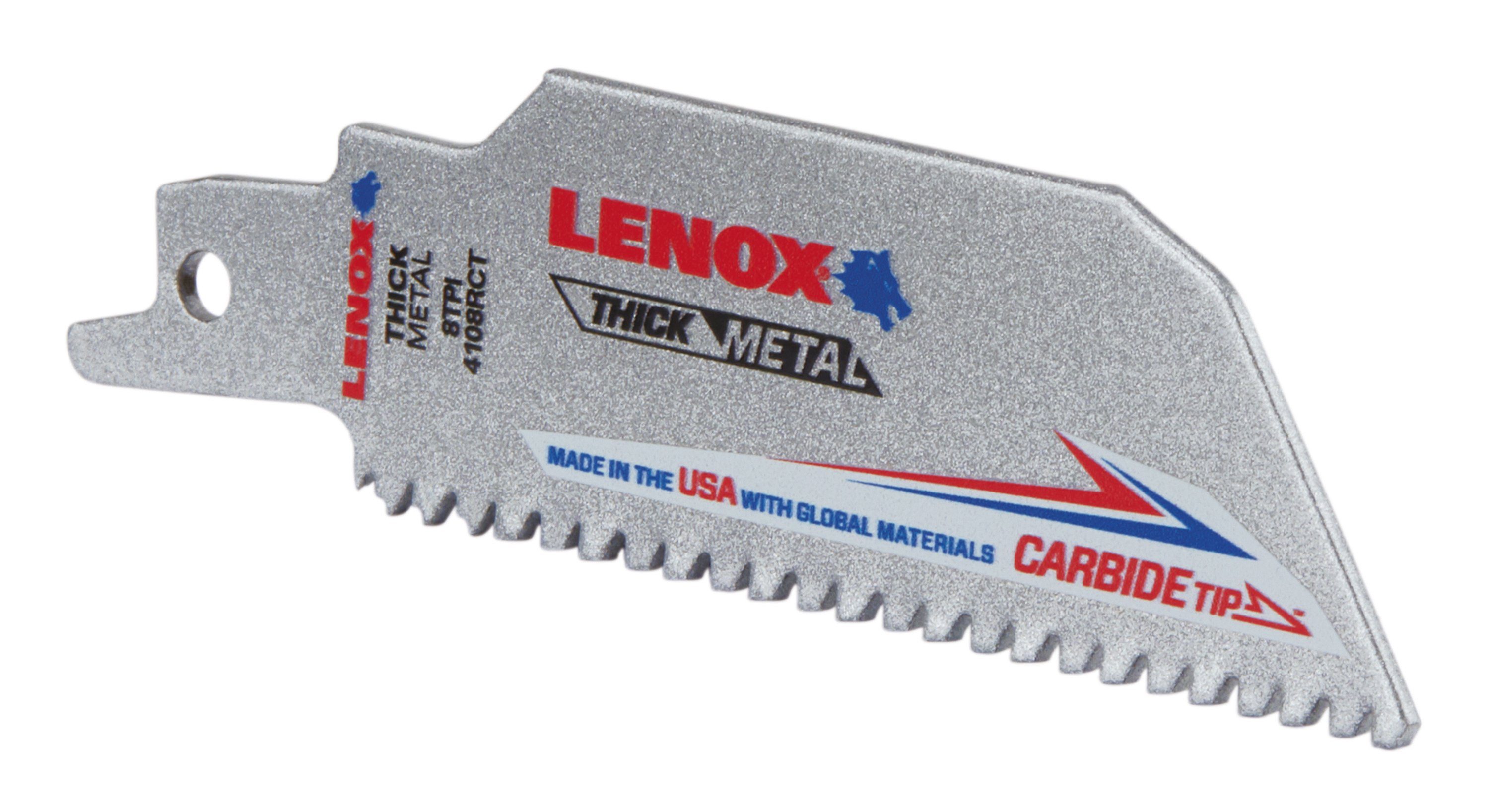 Lenox Säbelsägeblatt 2014212 HM-Sägeblatt Lazer CT für Metall >2mm 102x25x1,3mm