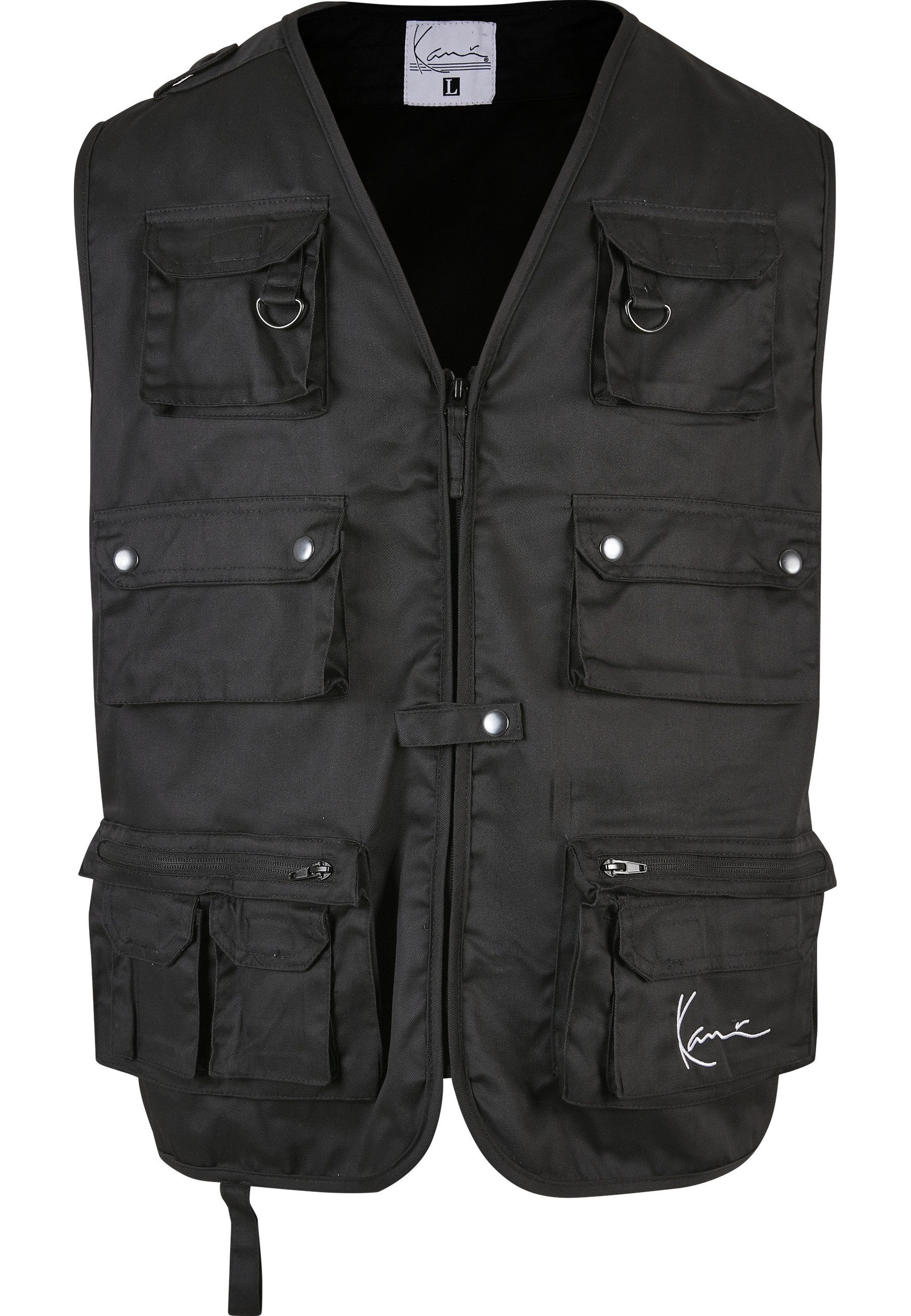 Karl Kani Steppweste Karl Kani KK Small Signature Vest black (1-tlg) günstig online kaufen