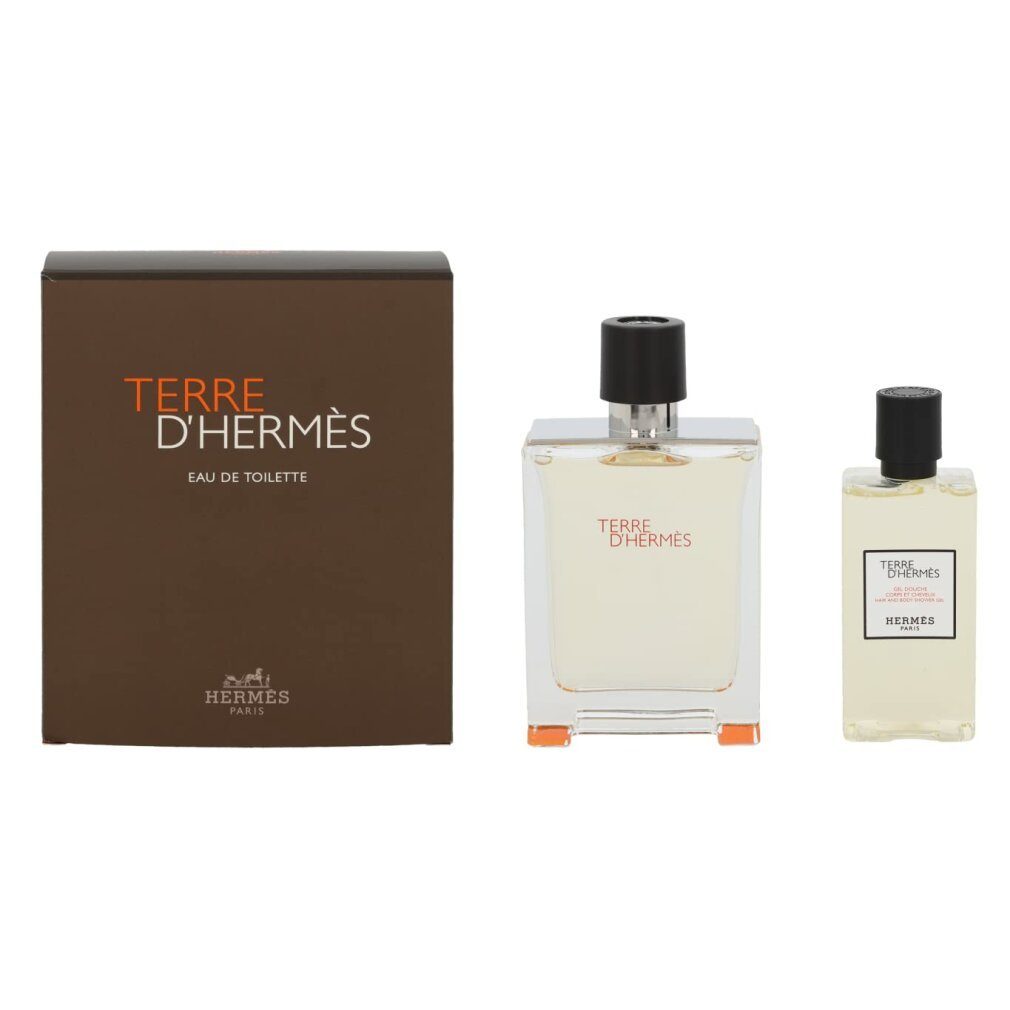 HERMÈS Duft-Set Hermès Terre D´ Eau De Toilette Spray 100ml Set 2 Artikel