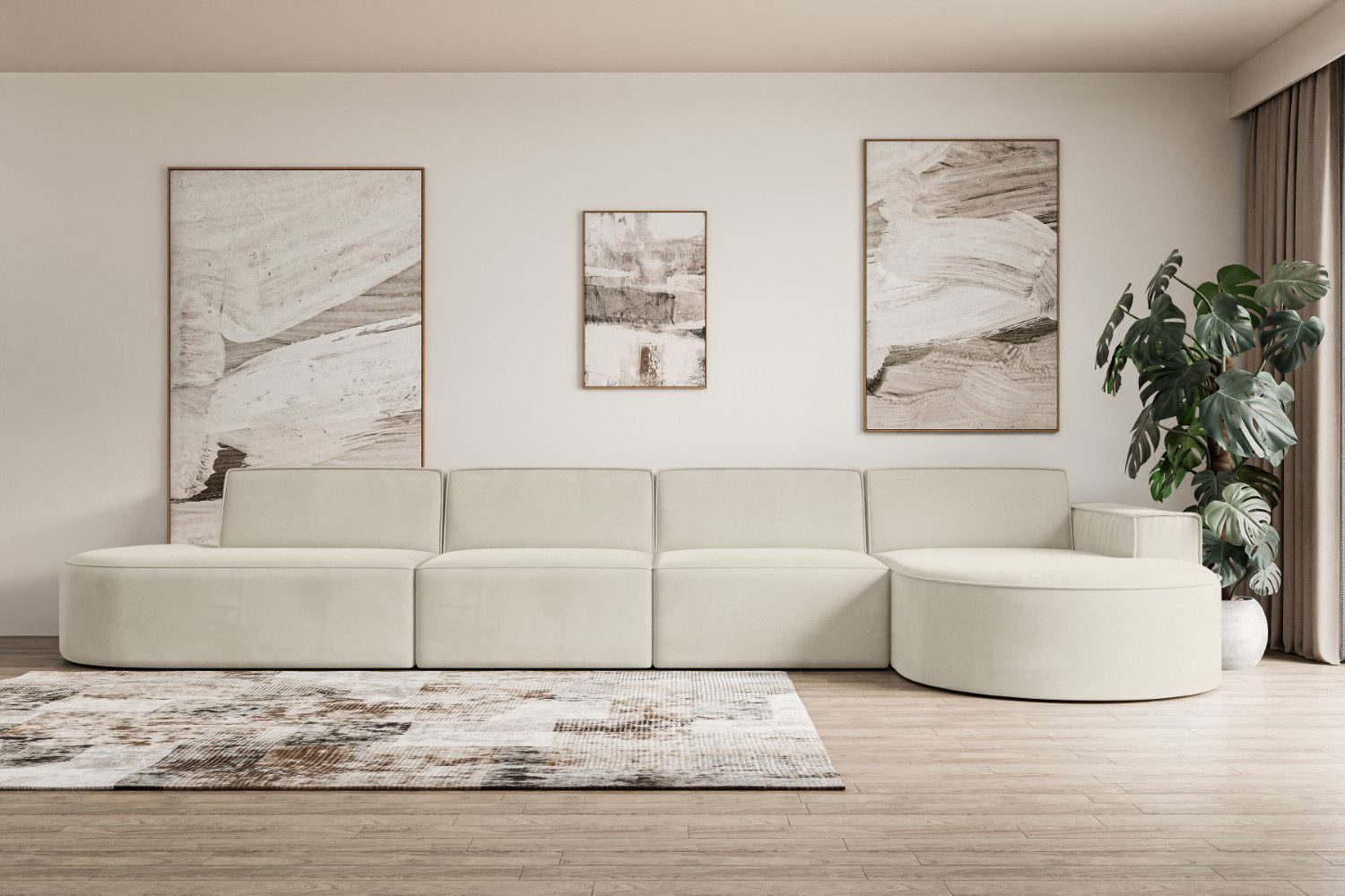 ALTDECOR Ecksofa MARI-L3, Sofa Praktische Bequeme günstig online kaufen