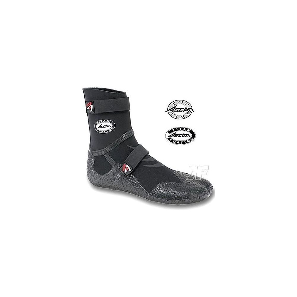 Ascan Ascan STAR SPLIT Neoprenboot 5mm black Neoprenschuh