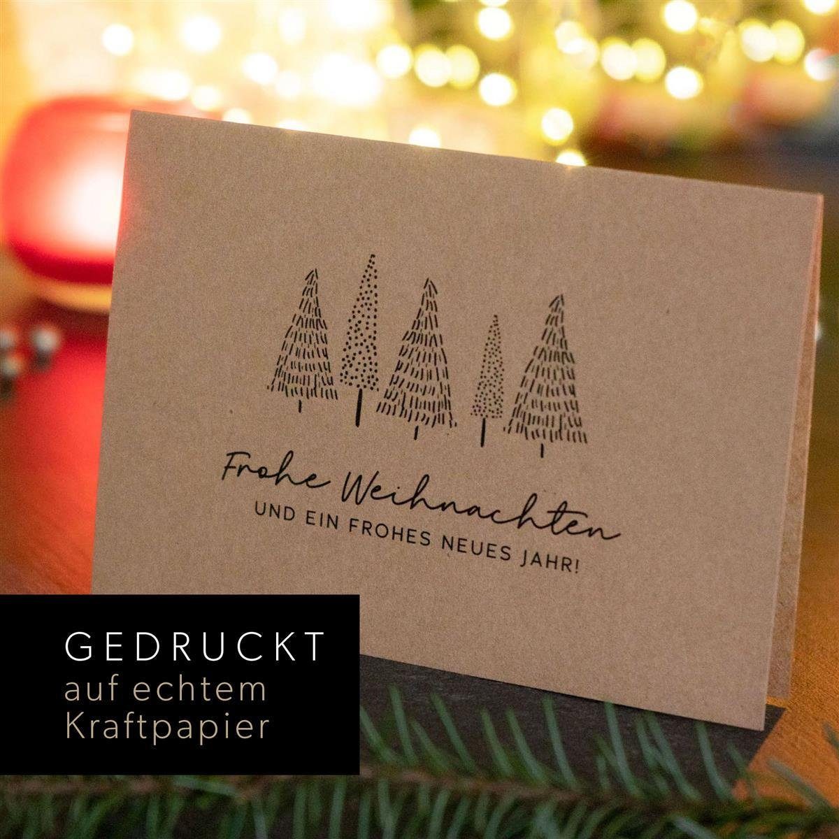 Germany 20 bigdaygraphix Made Umschlage, Weihnachtskarten inkl. Weihnachtskarte in