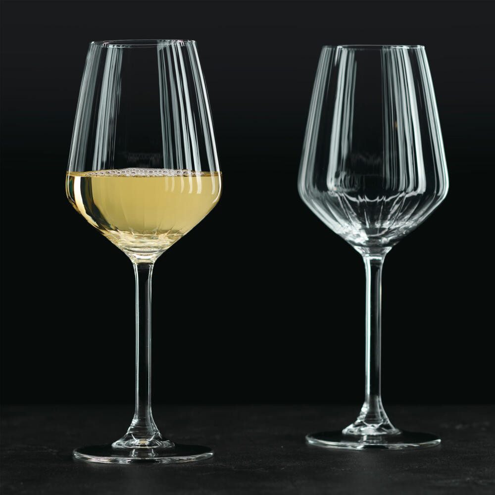 Ritzenhoff & Breker Weißweinglas 4er Set Jive, 370 ml, 4-tlg., Glas