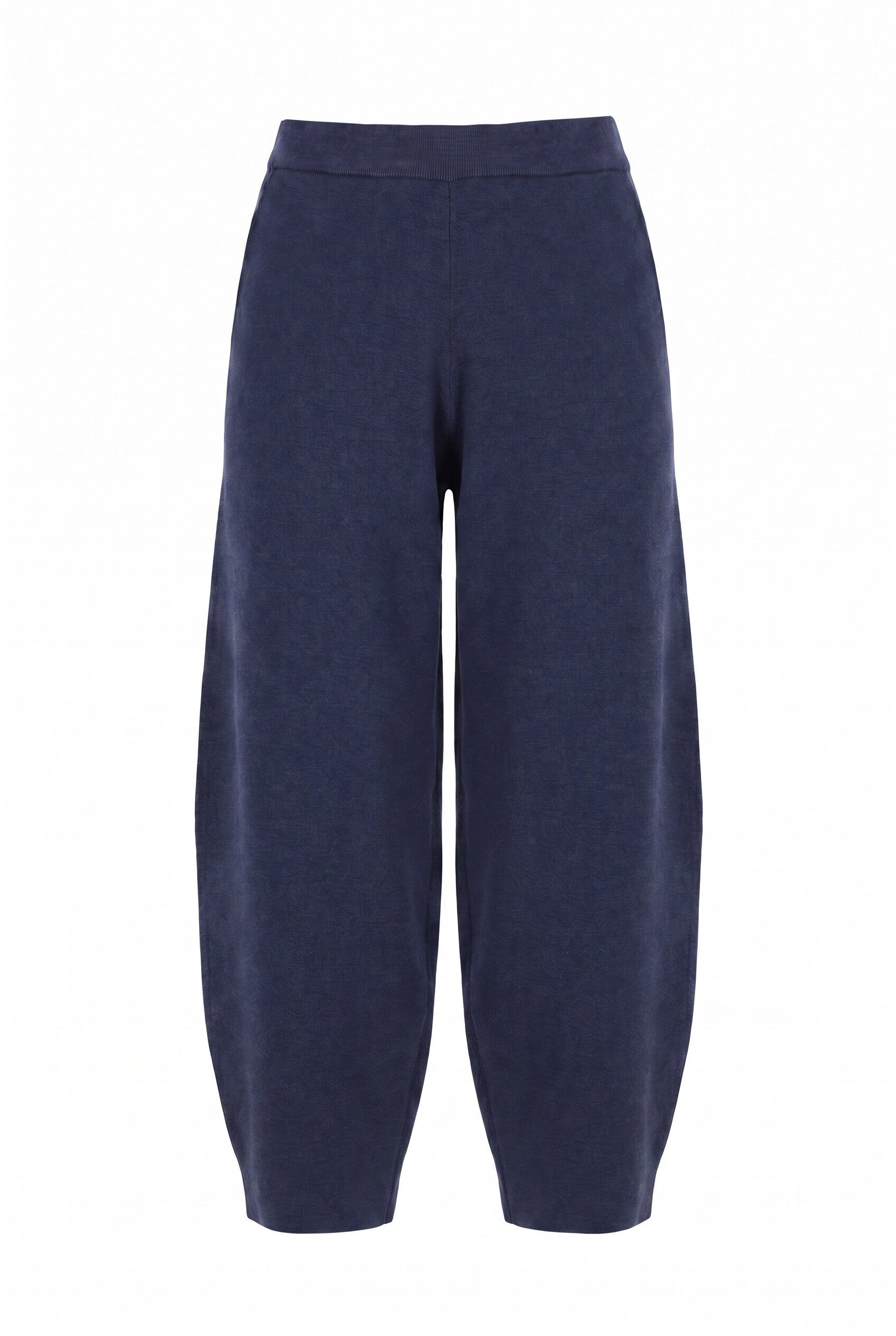 Ulla Popken Schlupfhose Barrel-Strickhose Milano-Strick Elastikbund – Bild 2 von 4