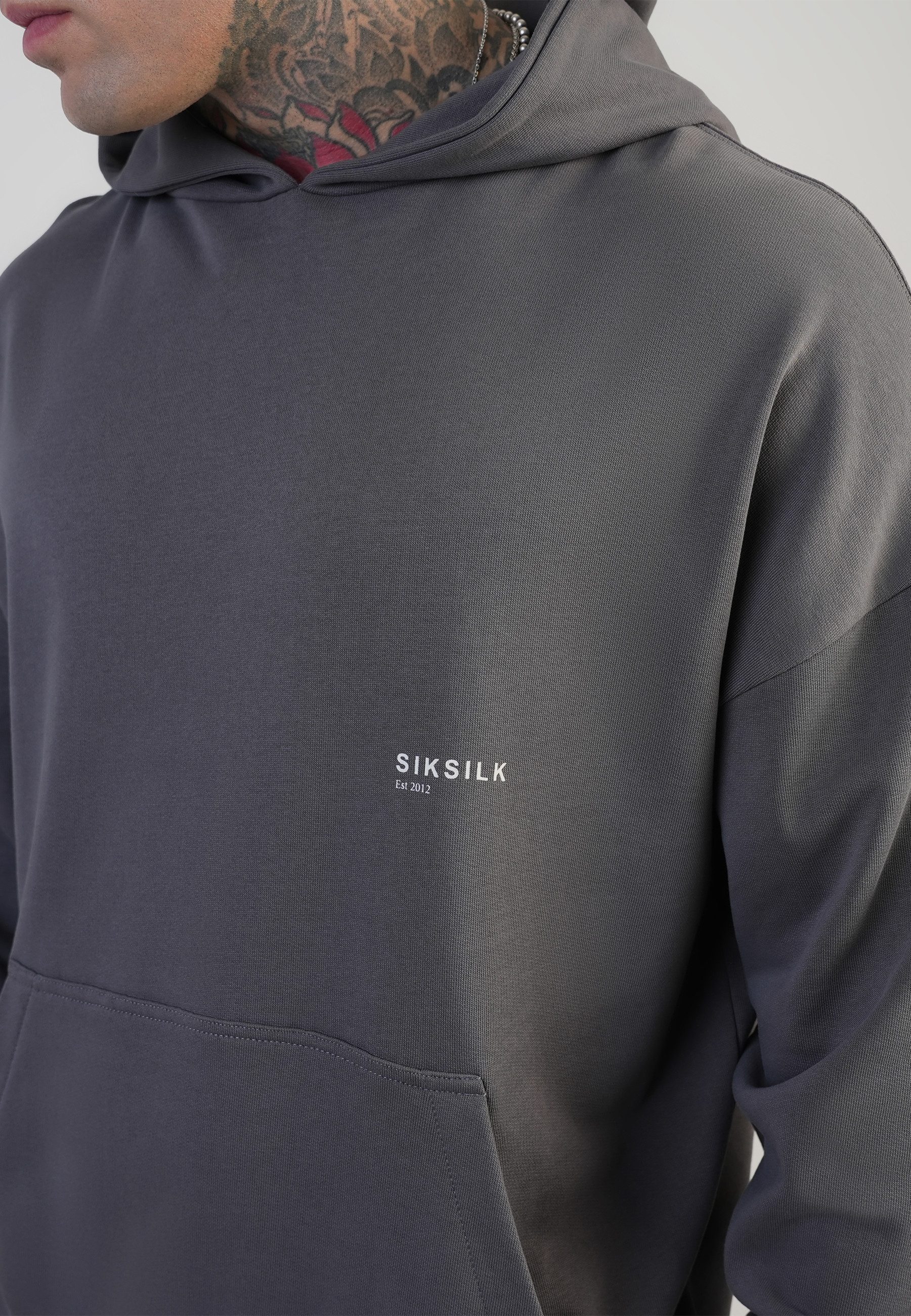 Siksilk Hoodie SikSilk Herren Hoodie mit Grafikprint