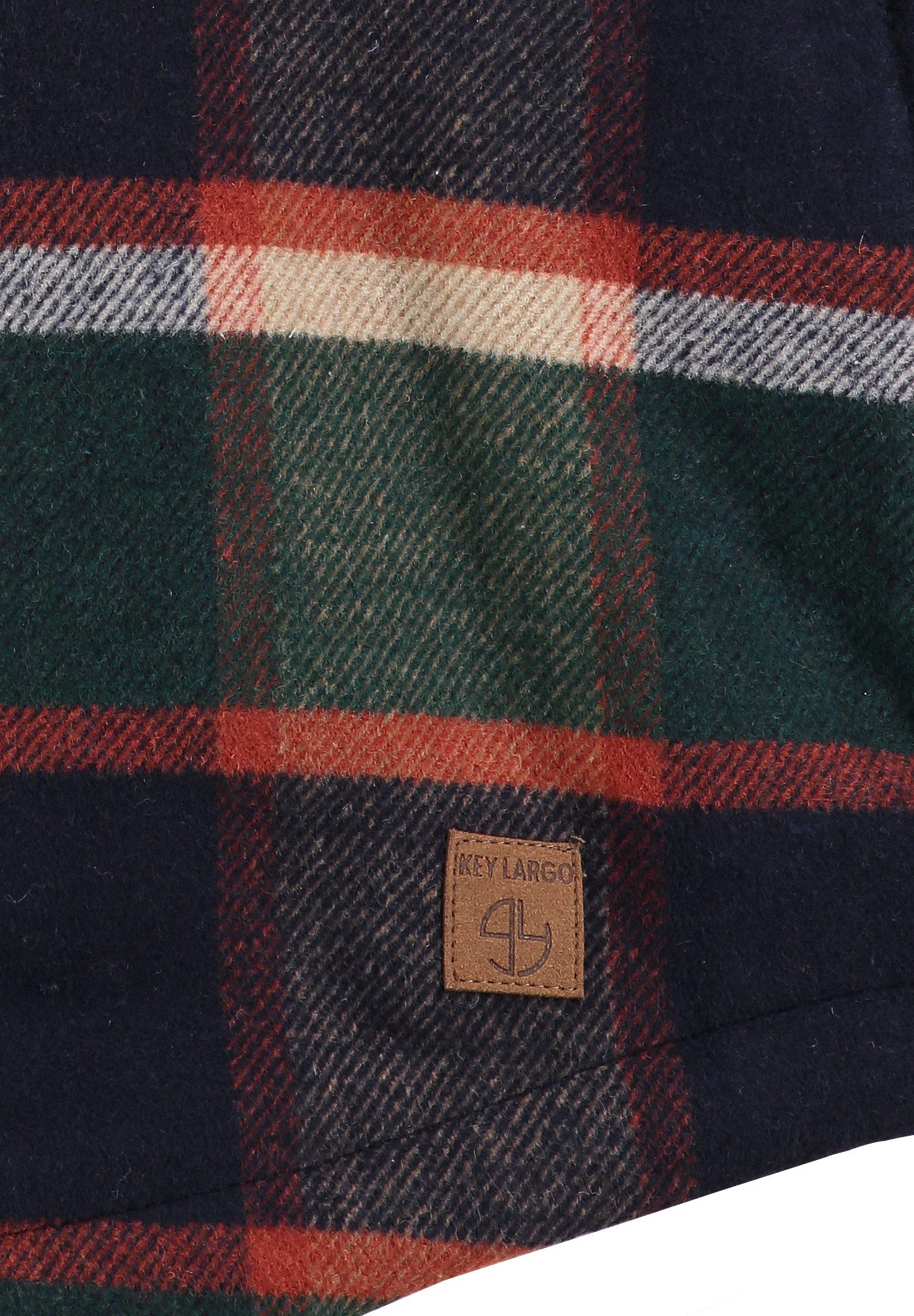 Key Largo Langarmhemd MSH KLMERAN 1/1 checks