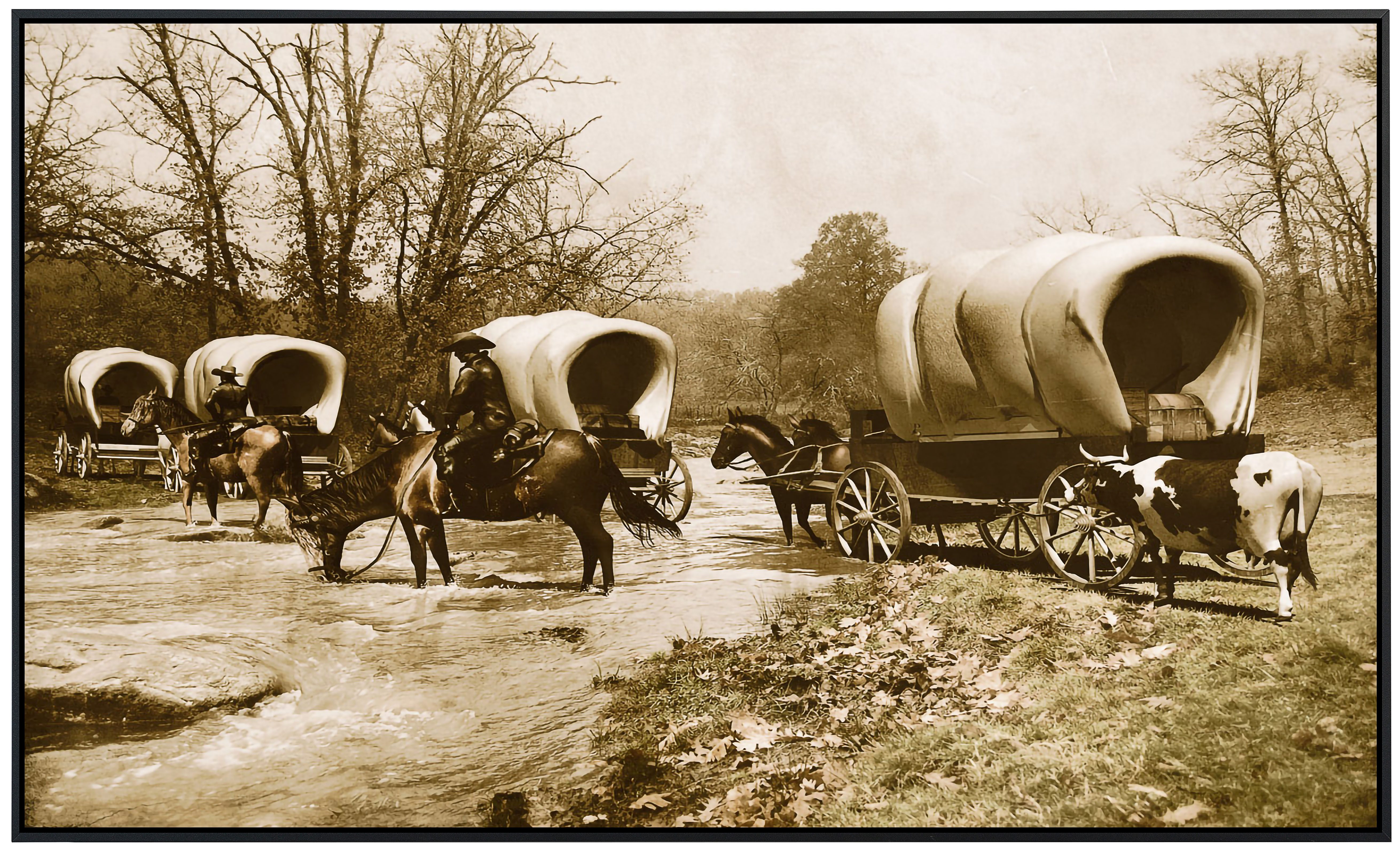 Papermoon Infrarotheizung INFRAROT-BILD-HEIZUNG, Kutschen, TÜV-Rheinland/GS zertifiziert, angenehme Strahlungswärme