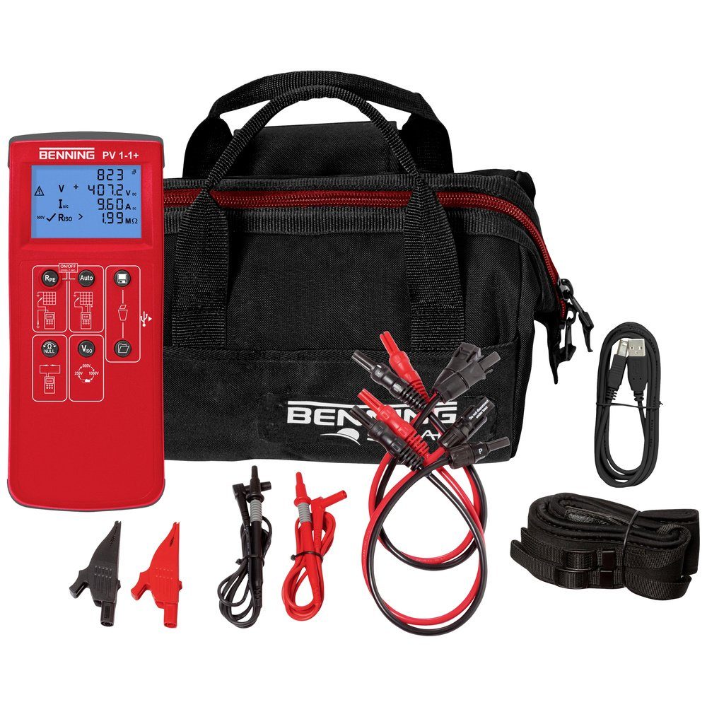 Benning Spannungsprüfer Benning 05042101 Installationstester-Set, (05042101)