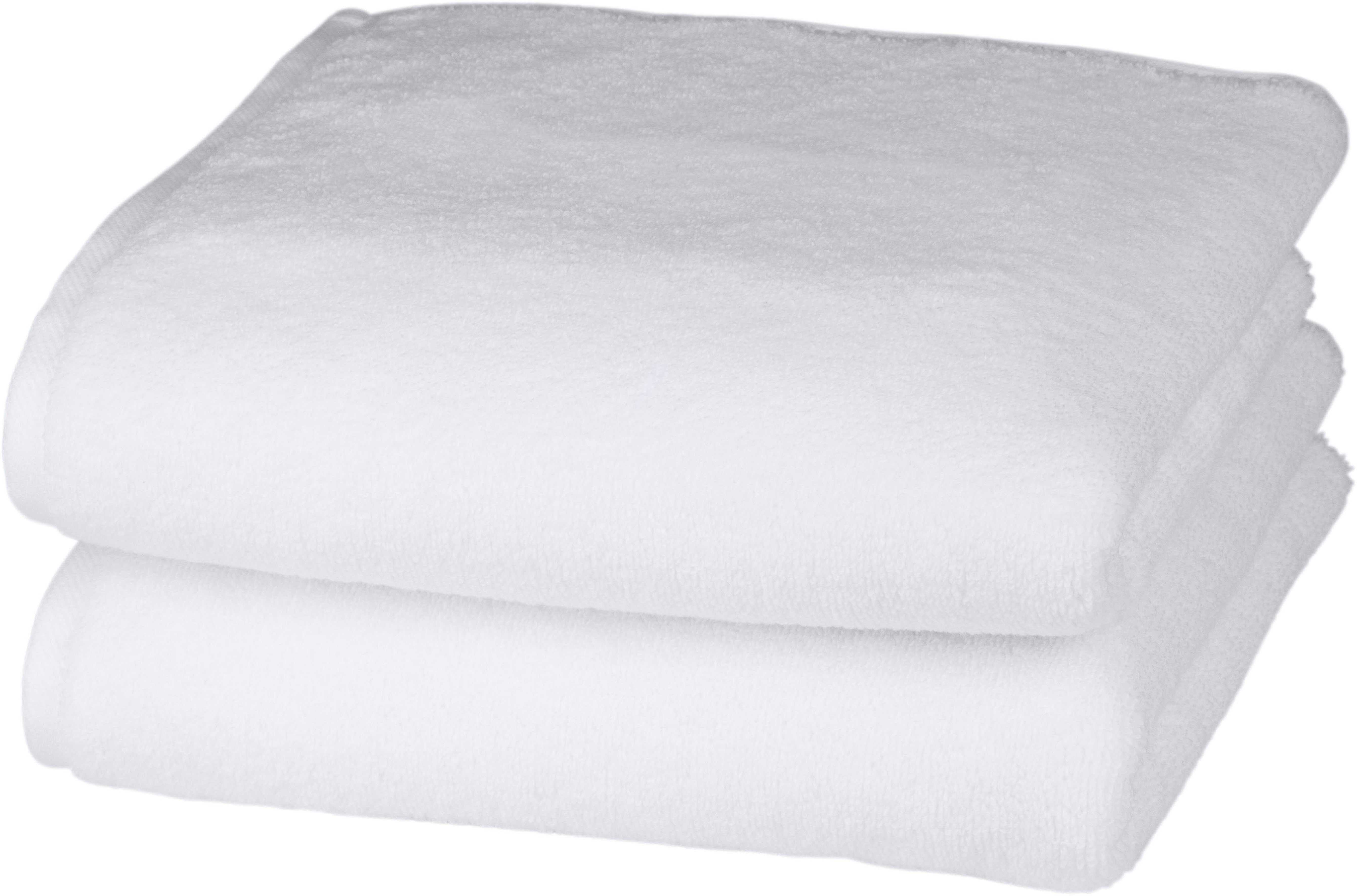 ROSS Handtücher Sensual 9000, Frottier (2-St), mit Aloe-Vera-Öl veredelt