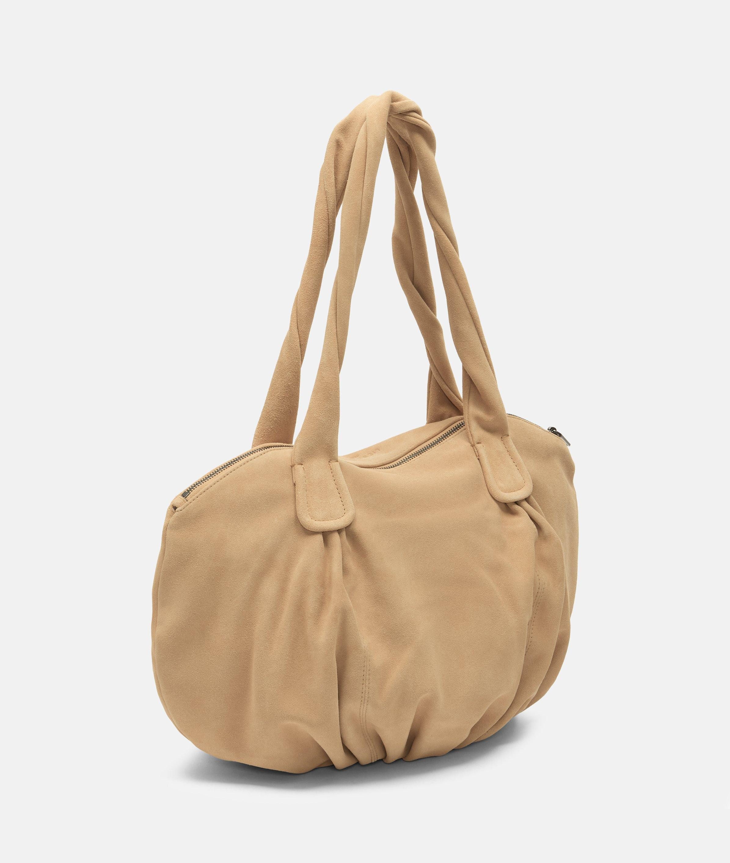 Liebeskind Berlin Shopper Archive Lucy Shopper M, Geräumiger Shopper aus weichem Veloursleder
