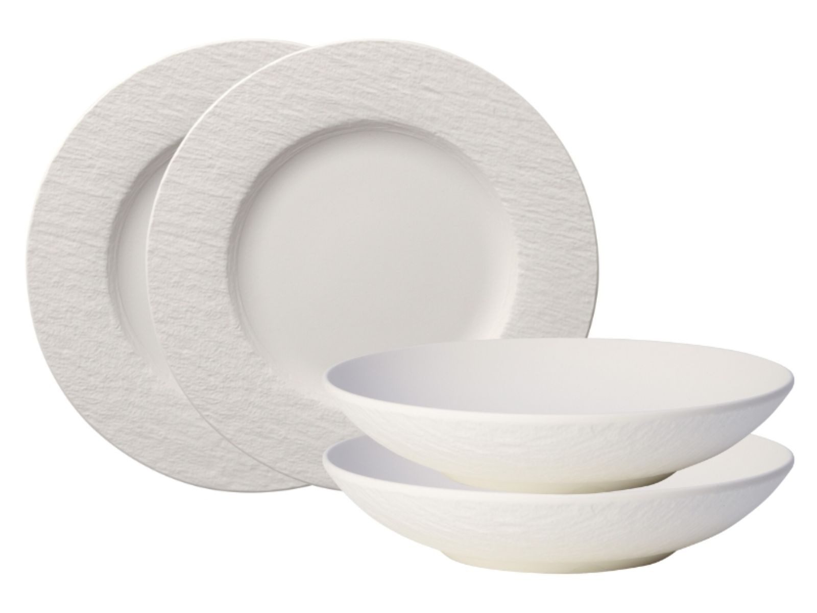 Tafelservice Manufacture Rock blanc Tafelset 4tlg
