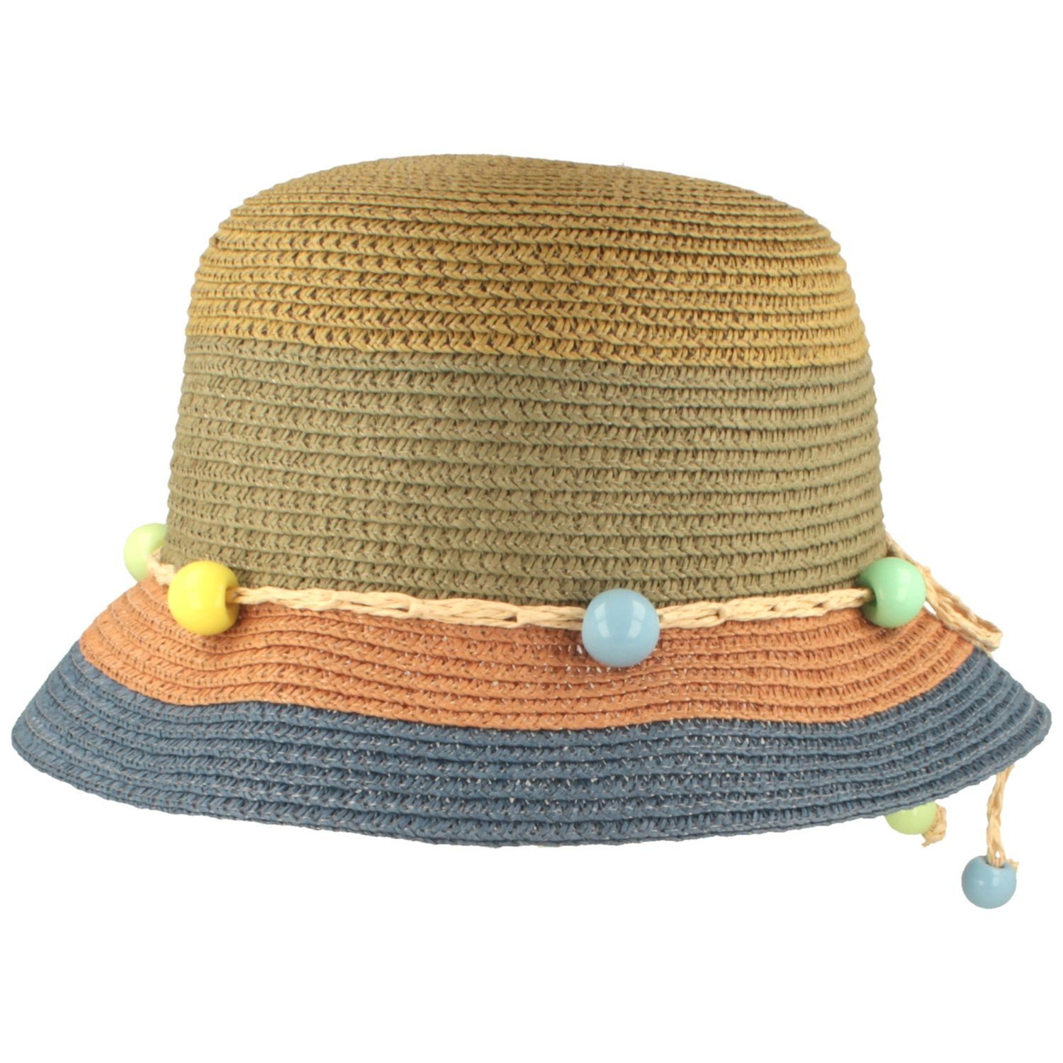 Fiebig Strohhut Papier Glocke mehrfarbig