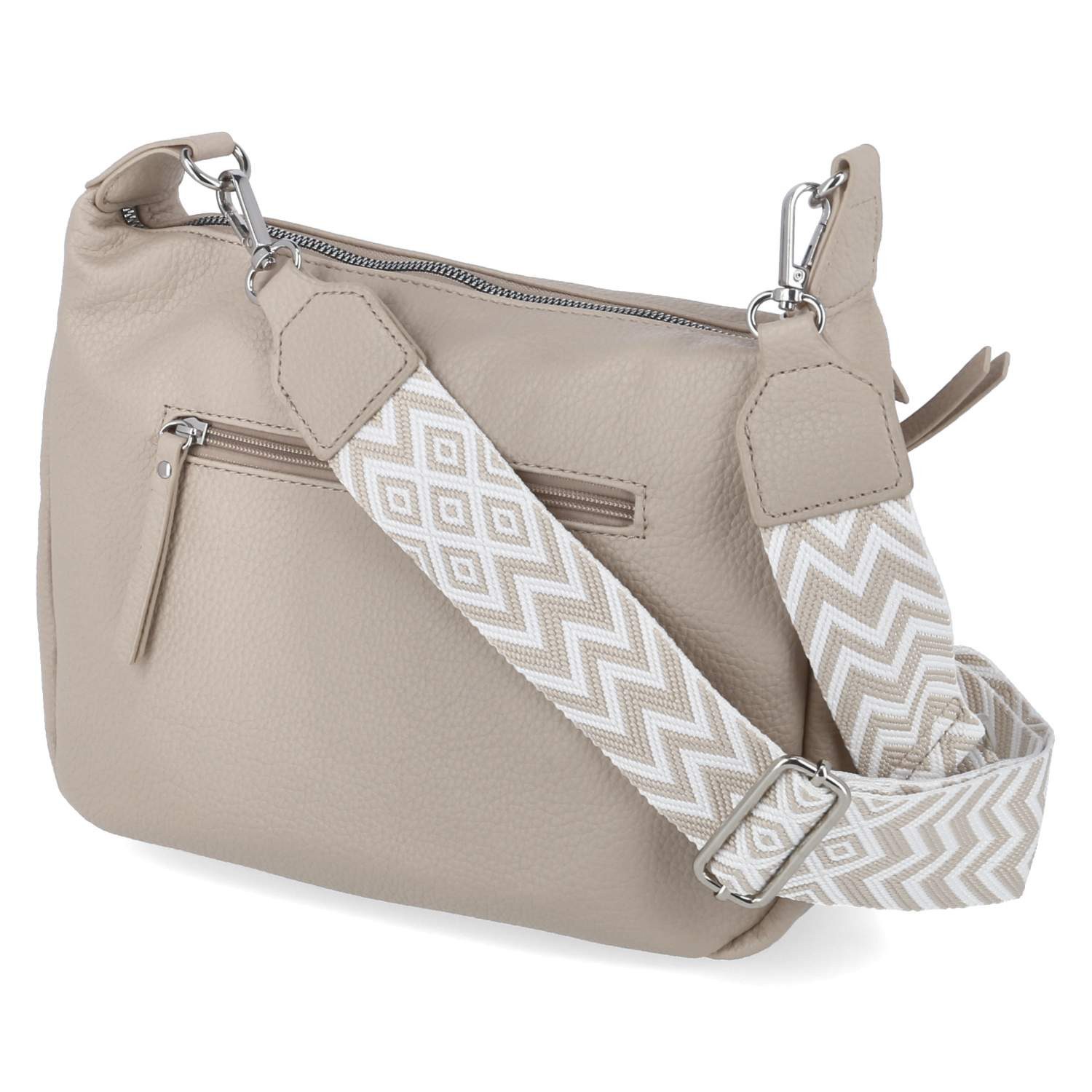 Fräulein Frida Handtasche Fräulein Frida FF2057,420 Damen Umhängetaschen Synthetik beige