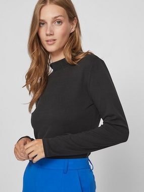 Vila Langarmshirt VILULLU ROLLNECK RIB L/S TOP/SU - NOOS