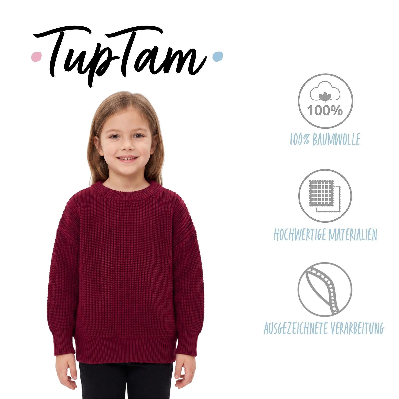 TupTam Strickpullover TupTam Strickpullover Bio- Baumwolle Junge Mädchen